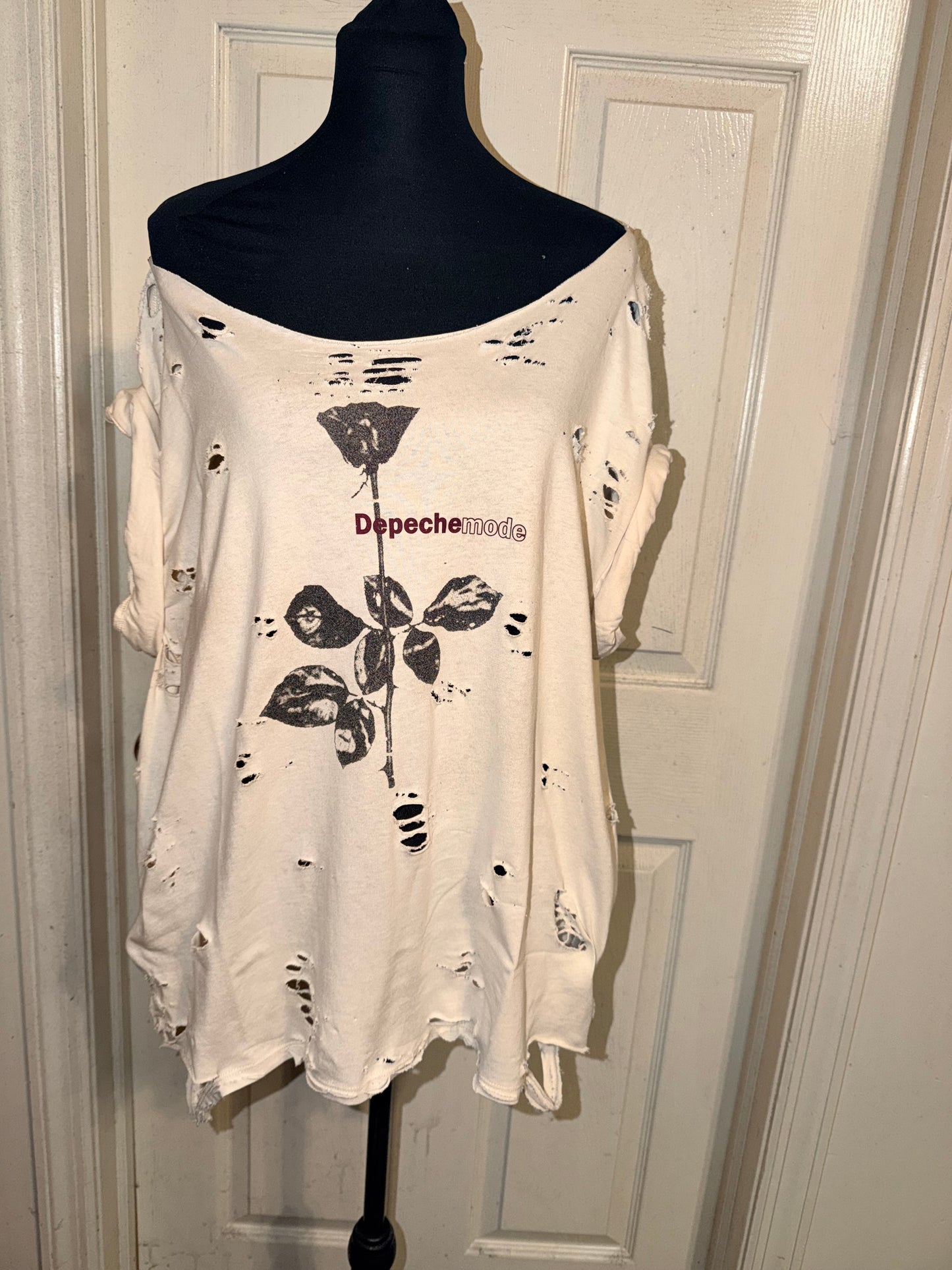 Depeche Mode Oversized Distressed Tee (as is)