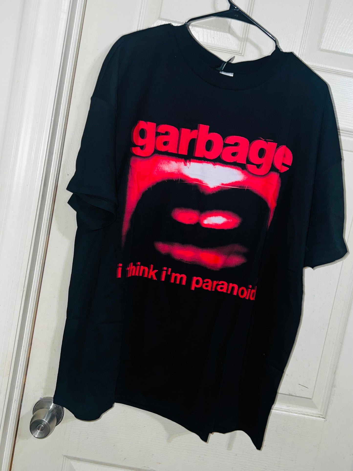 Garbage Oversized Distressed Tee