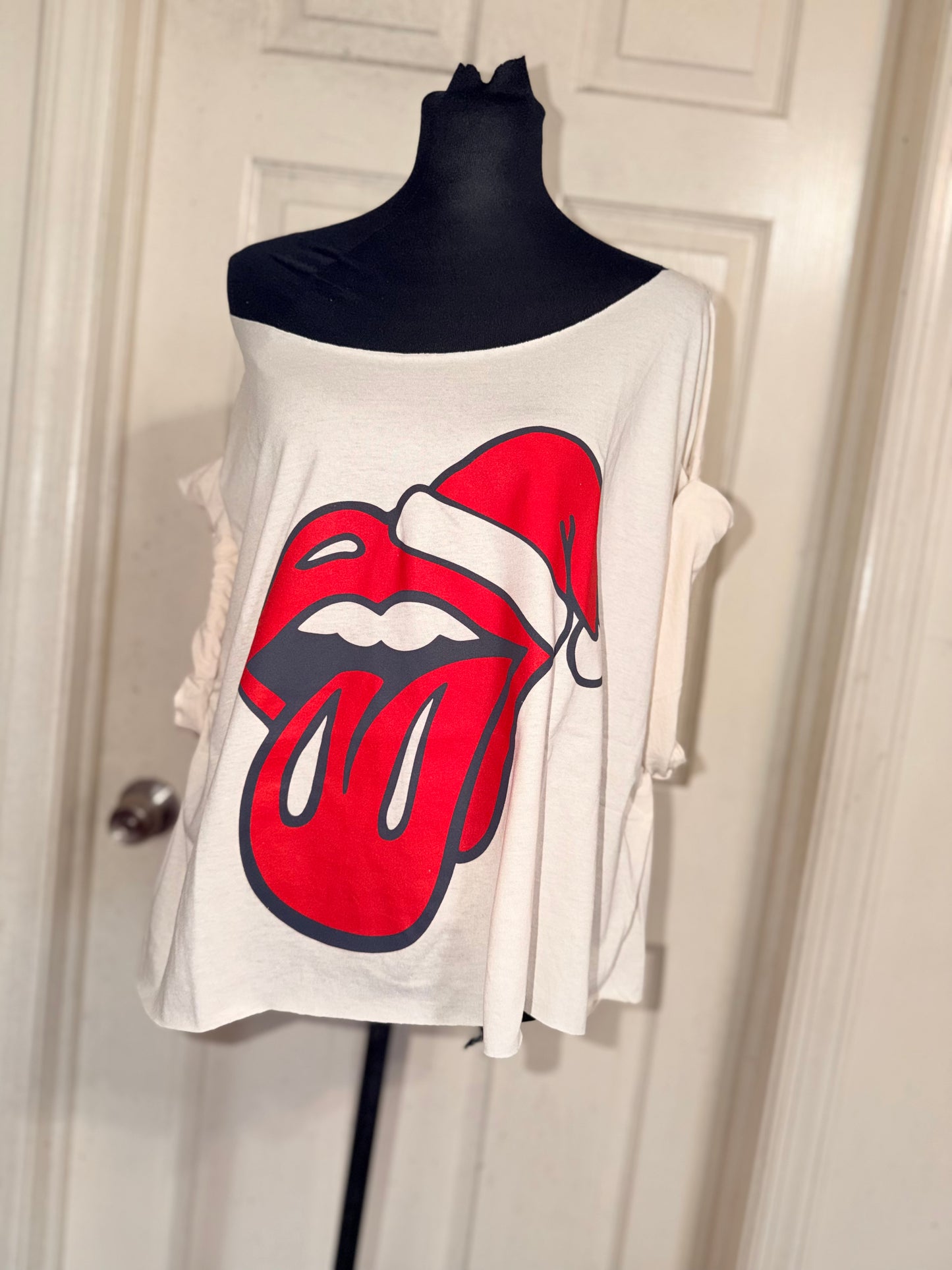 The Rolling Stones OFTS Oversized Distressed Tee
