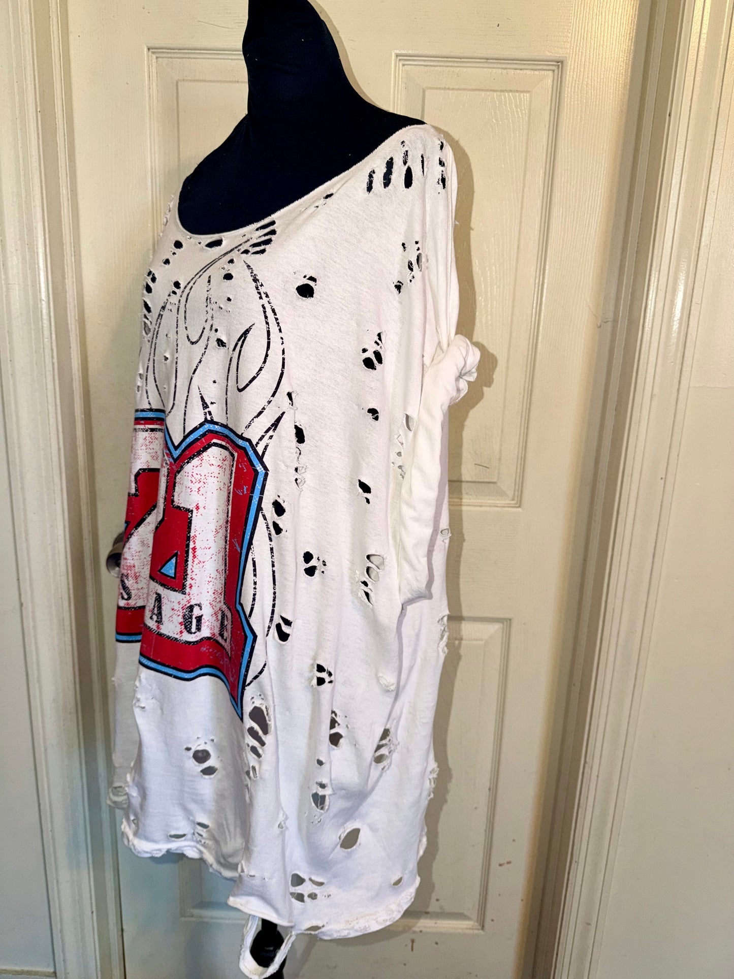21 Savage Oversized Distressed Tee (As Is)