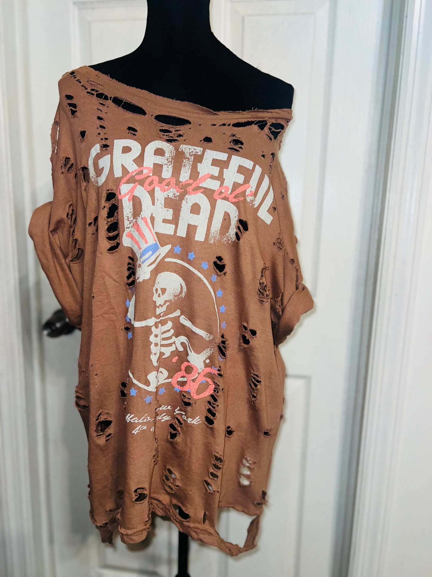 Grateful Dead Oversized Distressed Tee (As Is)