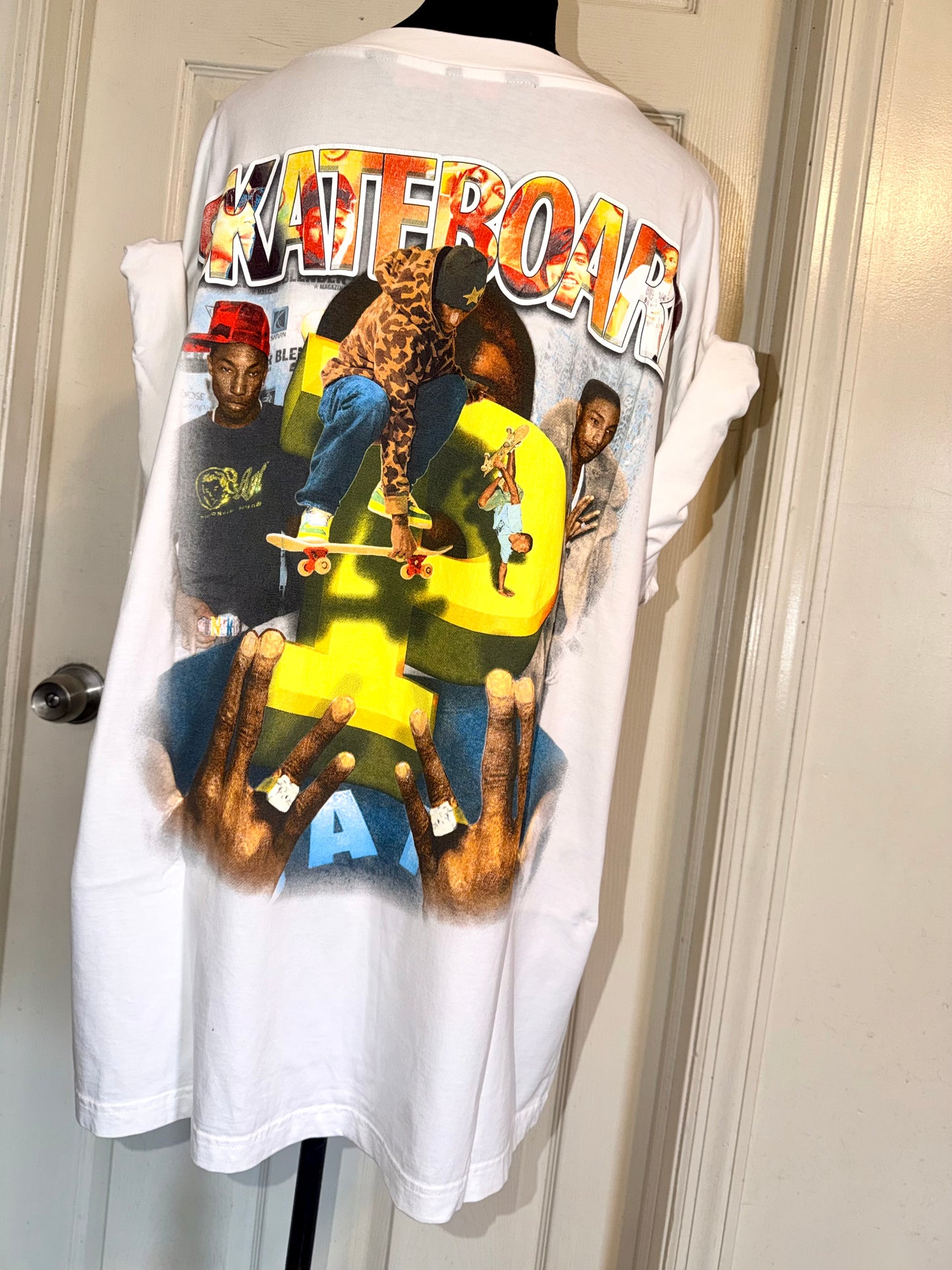 Pharrell Williams Double Sided Oversized Tee