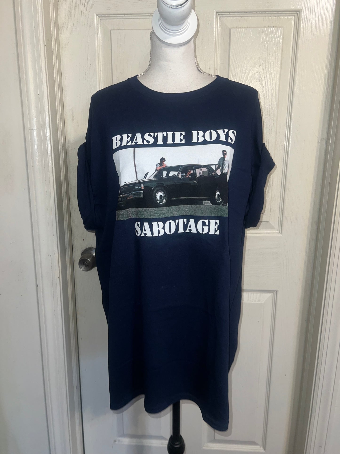 Beastie Boys Oversized Distressed Tee