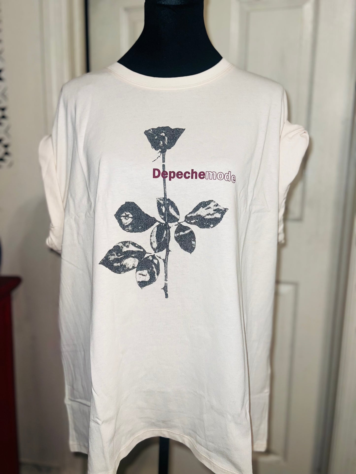 Depeche Mode Oversized Distressed Tee