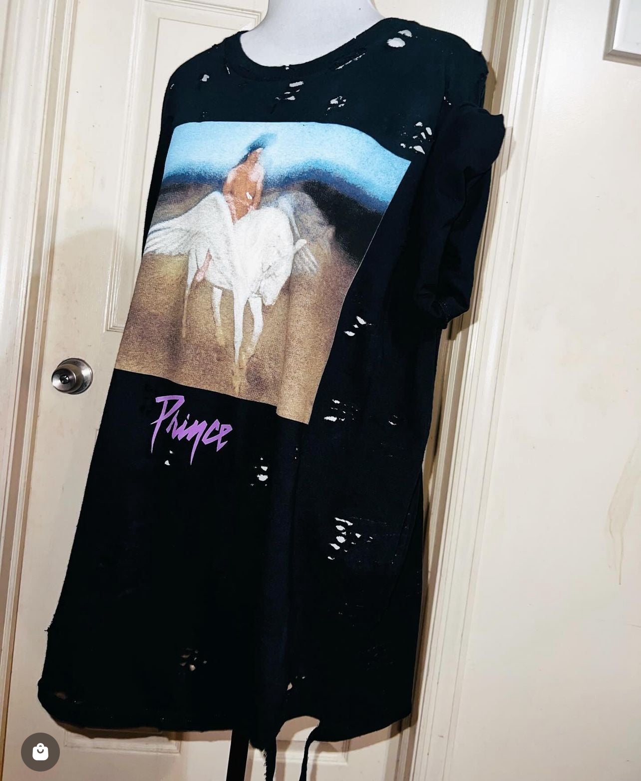 Prince Oversized Distressed Tee