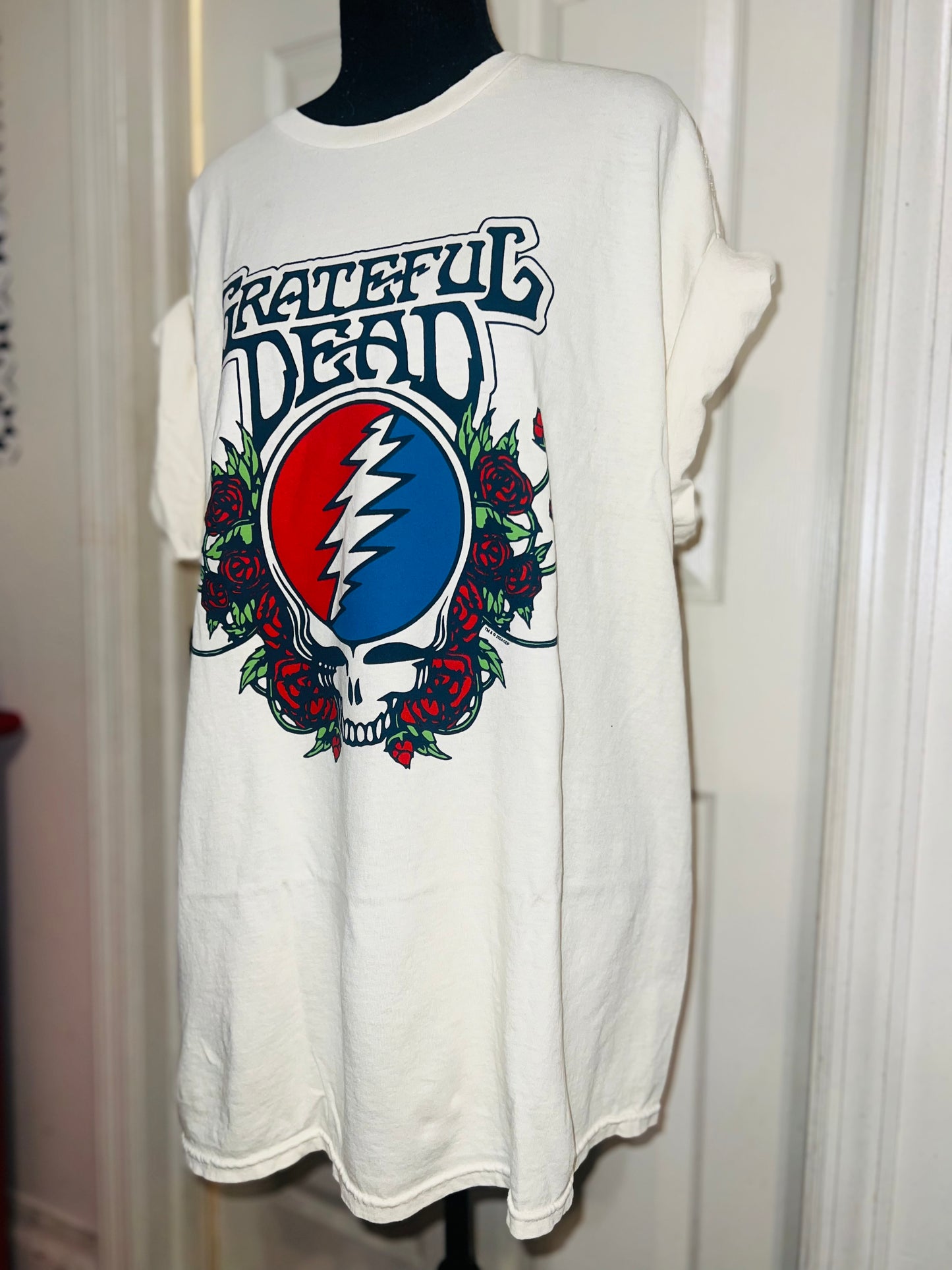 Grateful Dead Oversized Distressed Tee