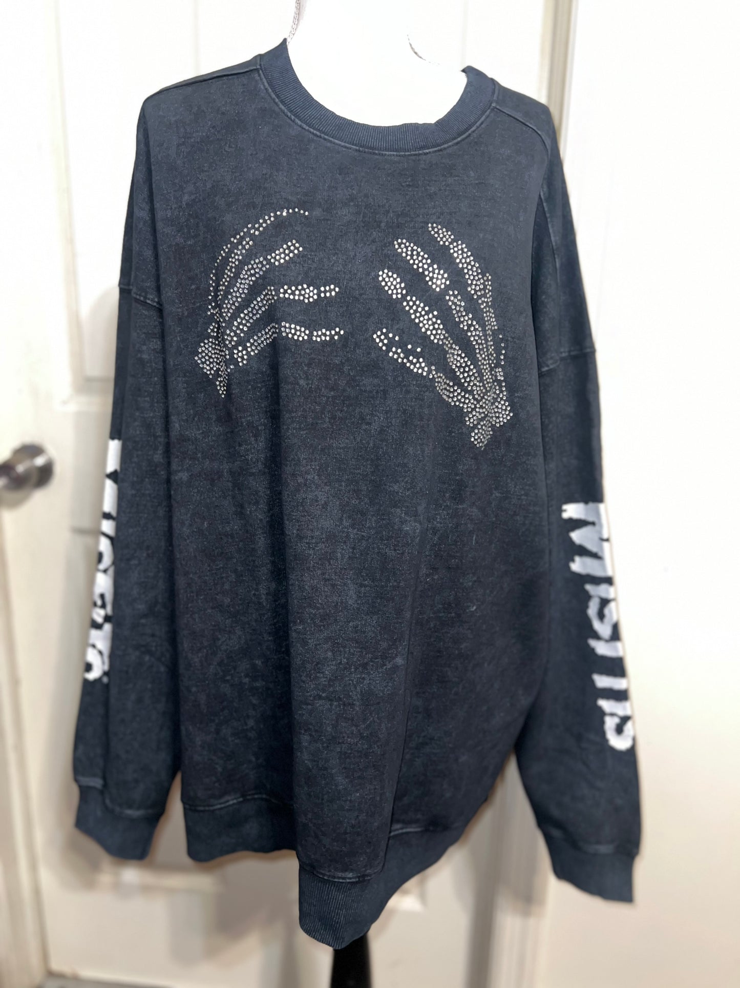 Misfits Oversized Distressed Sweatshirt