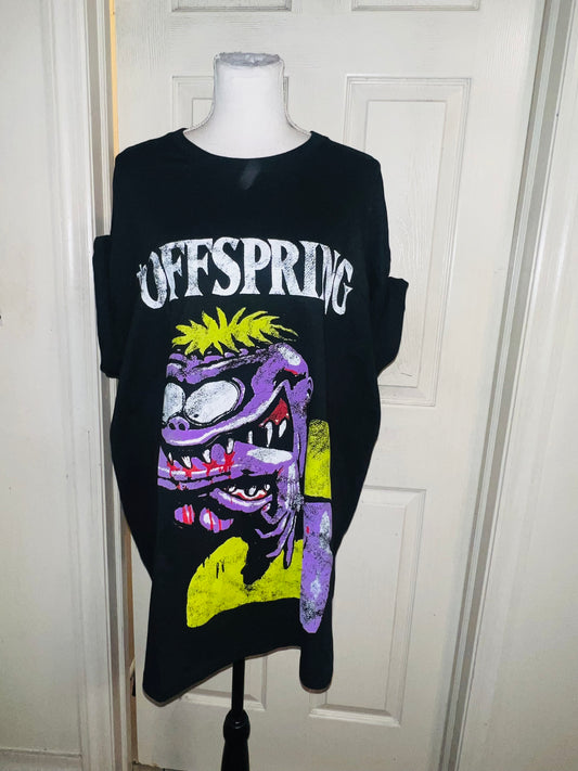 The Offspring Oversized Distressed Tee