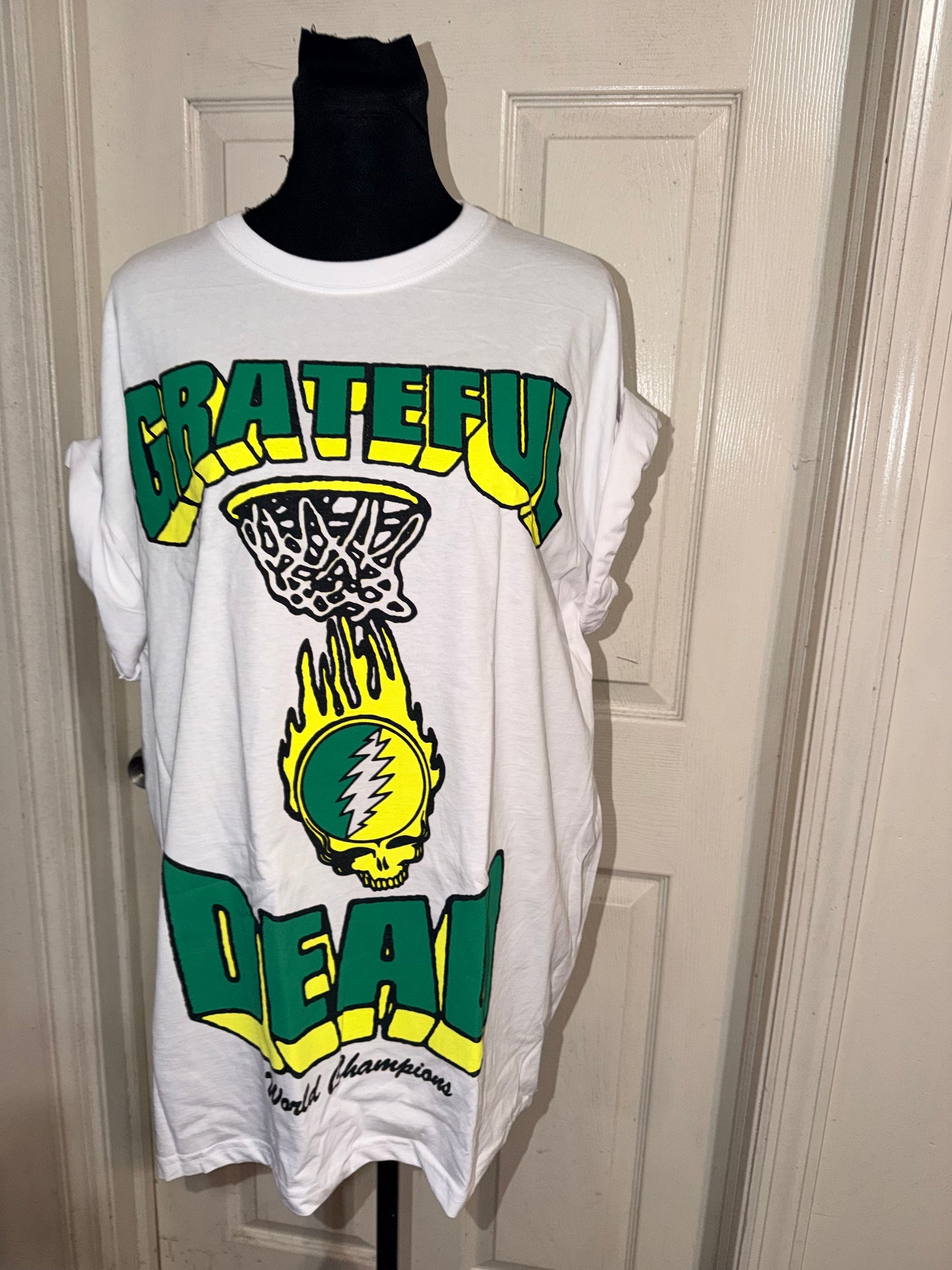 Grateful Dead Oversized Distressed Tee