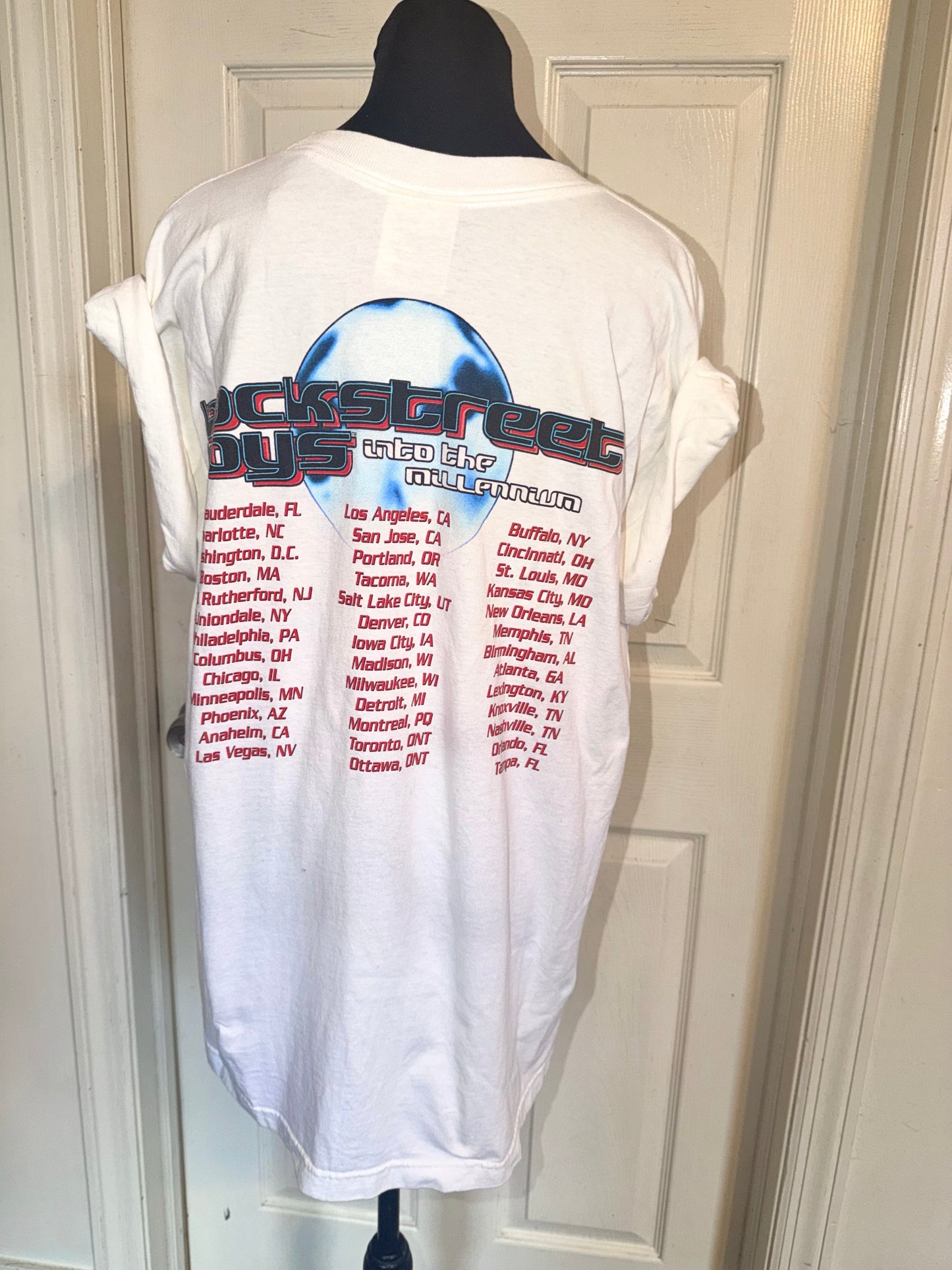 Backstreet Boys Vintage Double Sided Tee