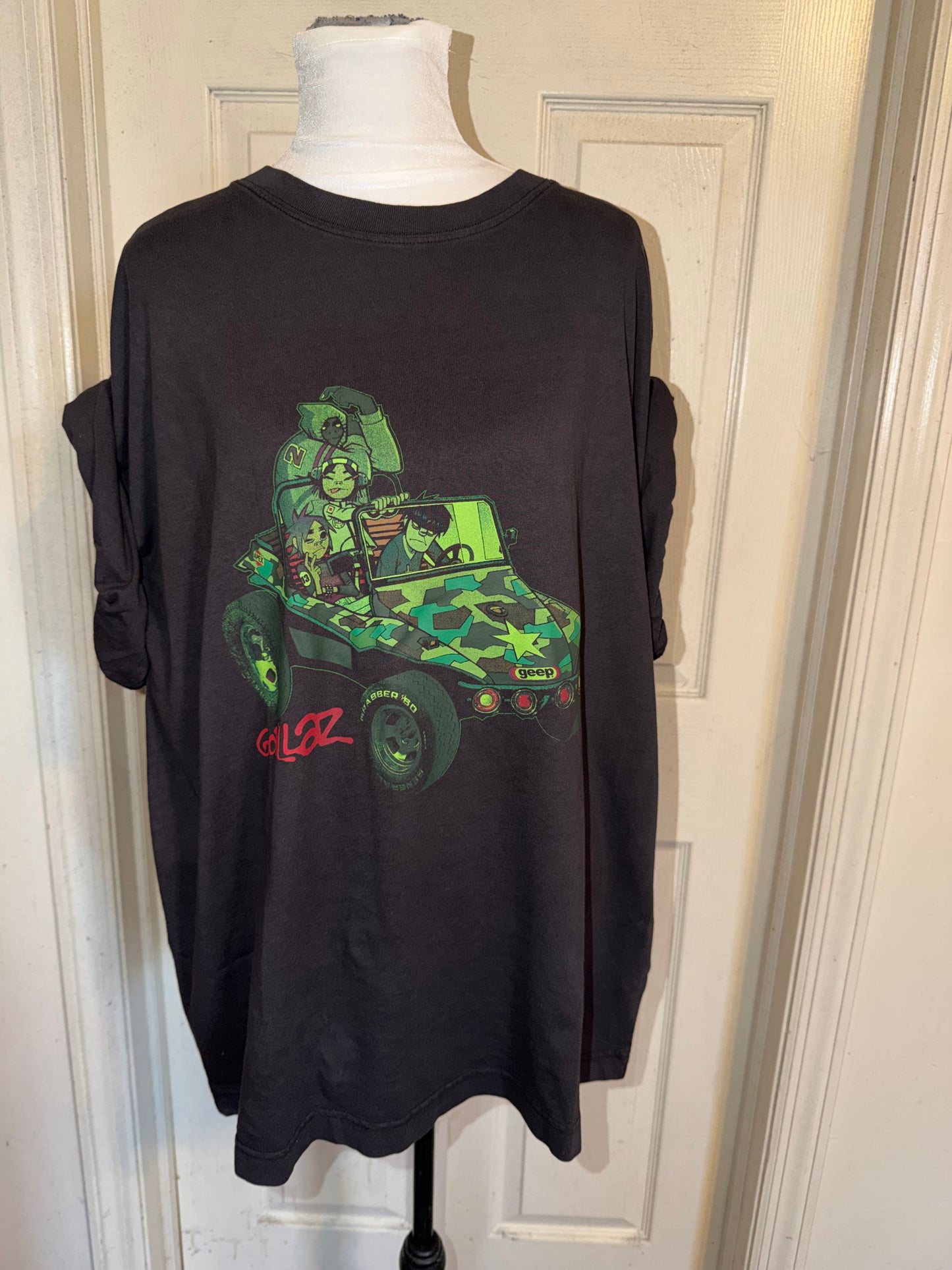 Gorillaz Oversized Distressed Tee