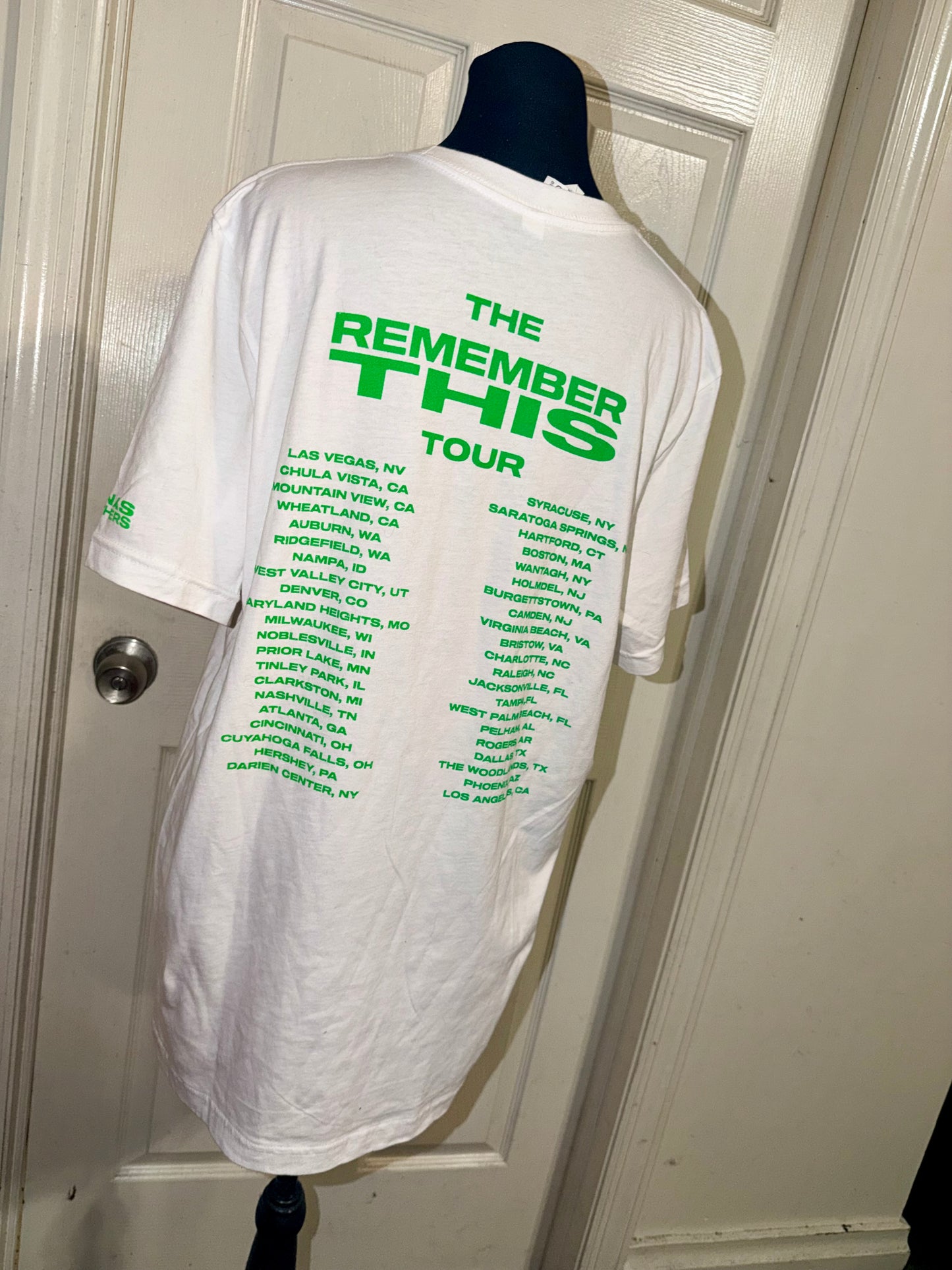 Jonas Brothers Double Sided Oversized Tee