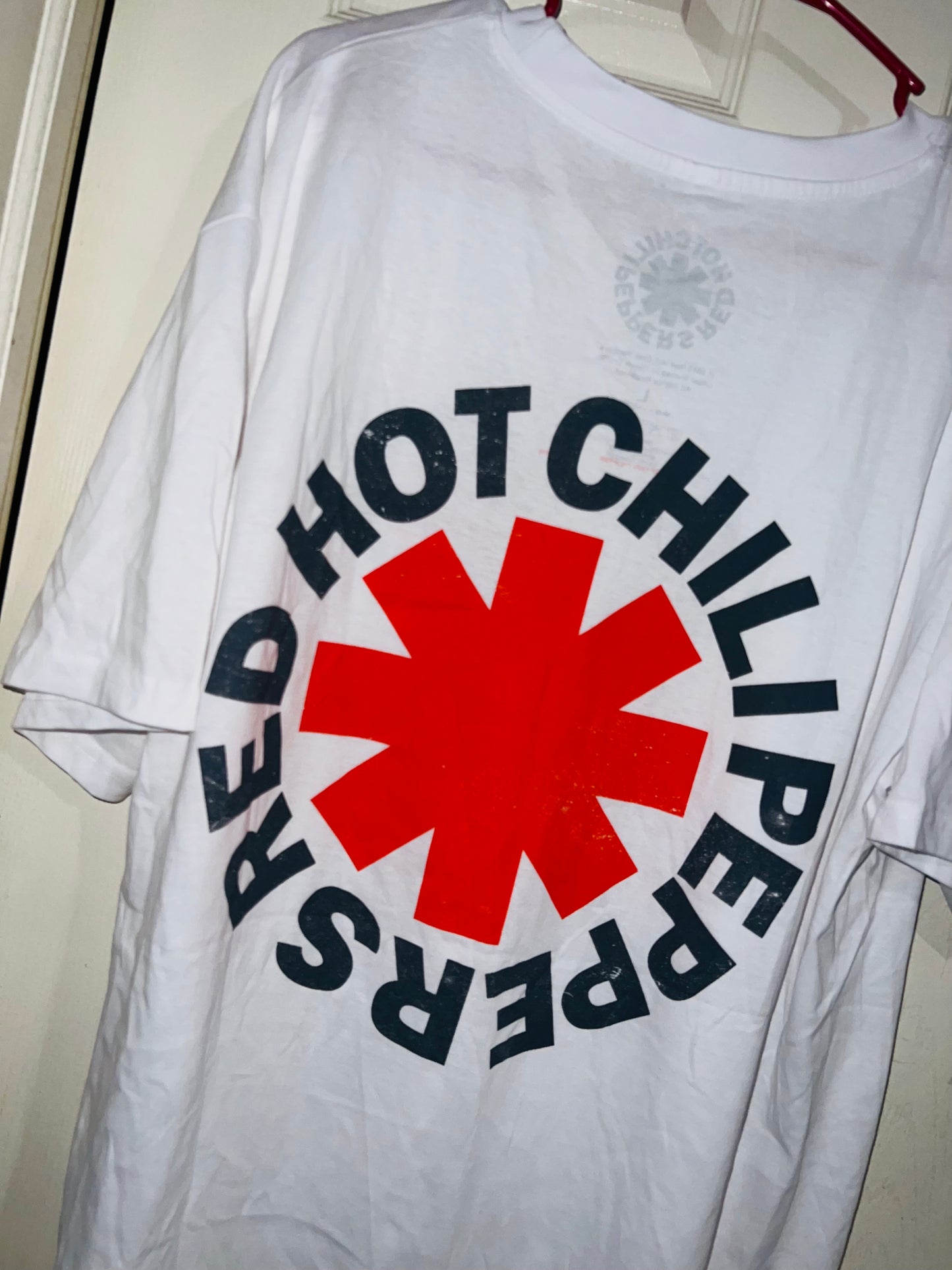 Red Hot Chili Peppers Double Sided Oversized Tee