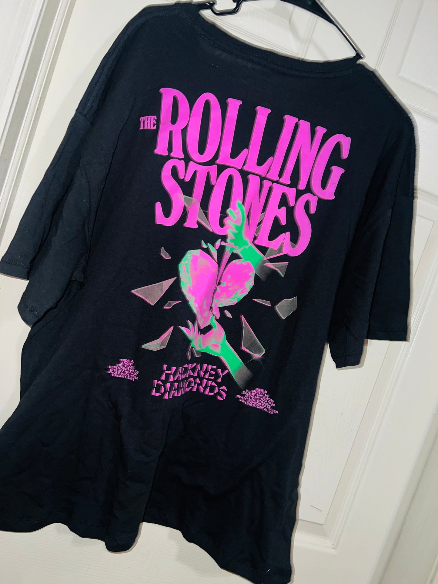 The Rolling Stones Double Sided Distressed Tee