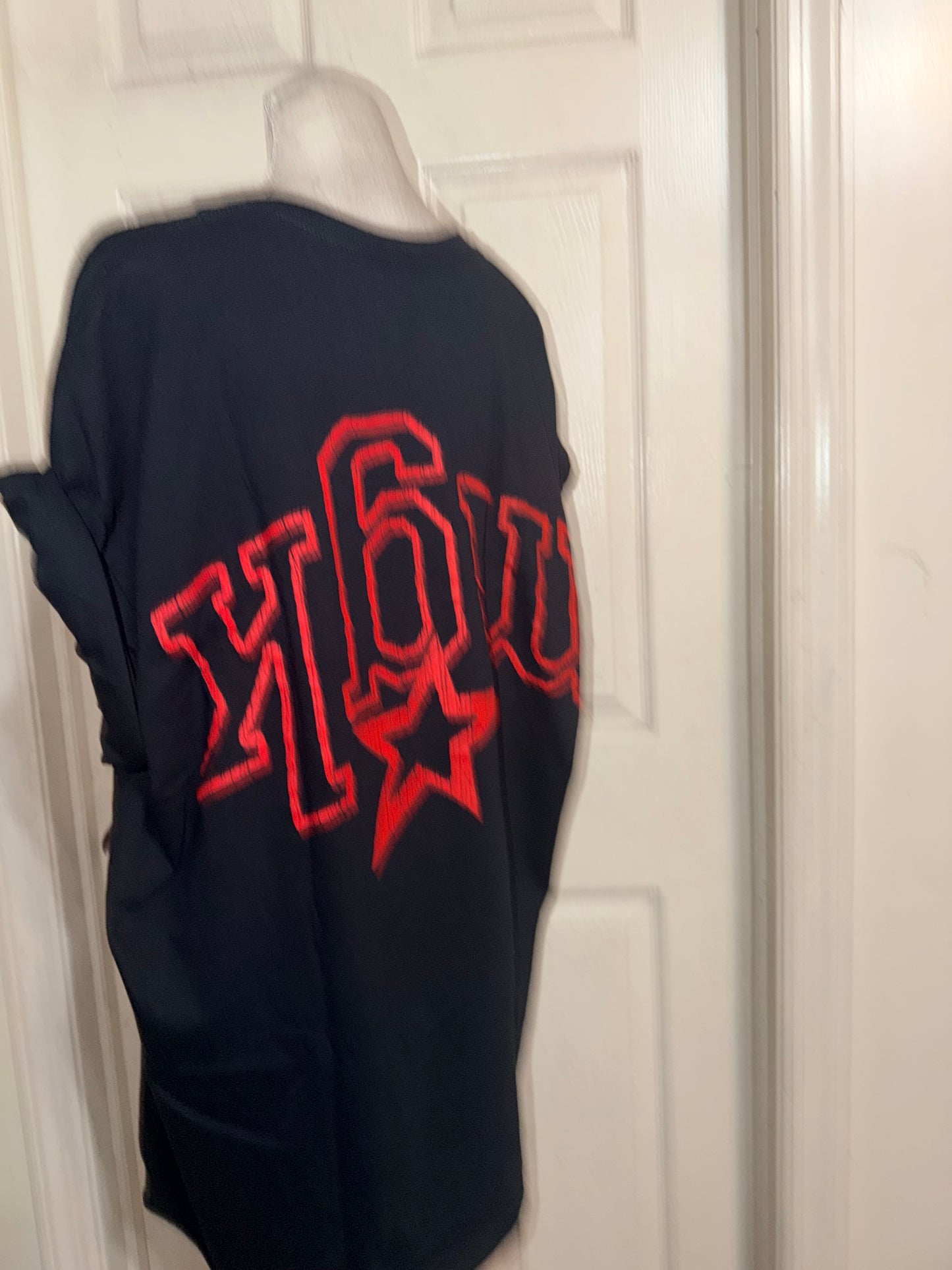 Machine Gun Kelly Double Sided Oversized Distressed Tee