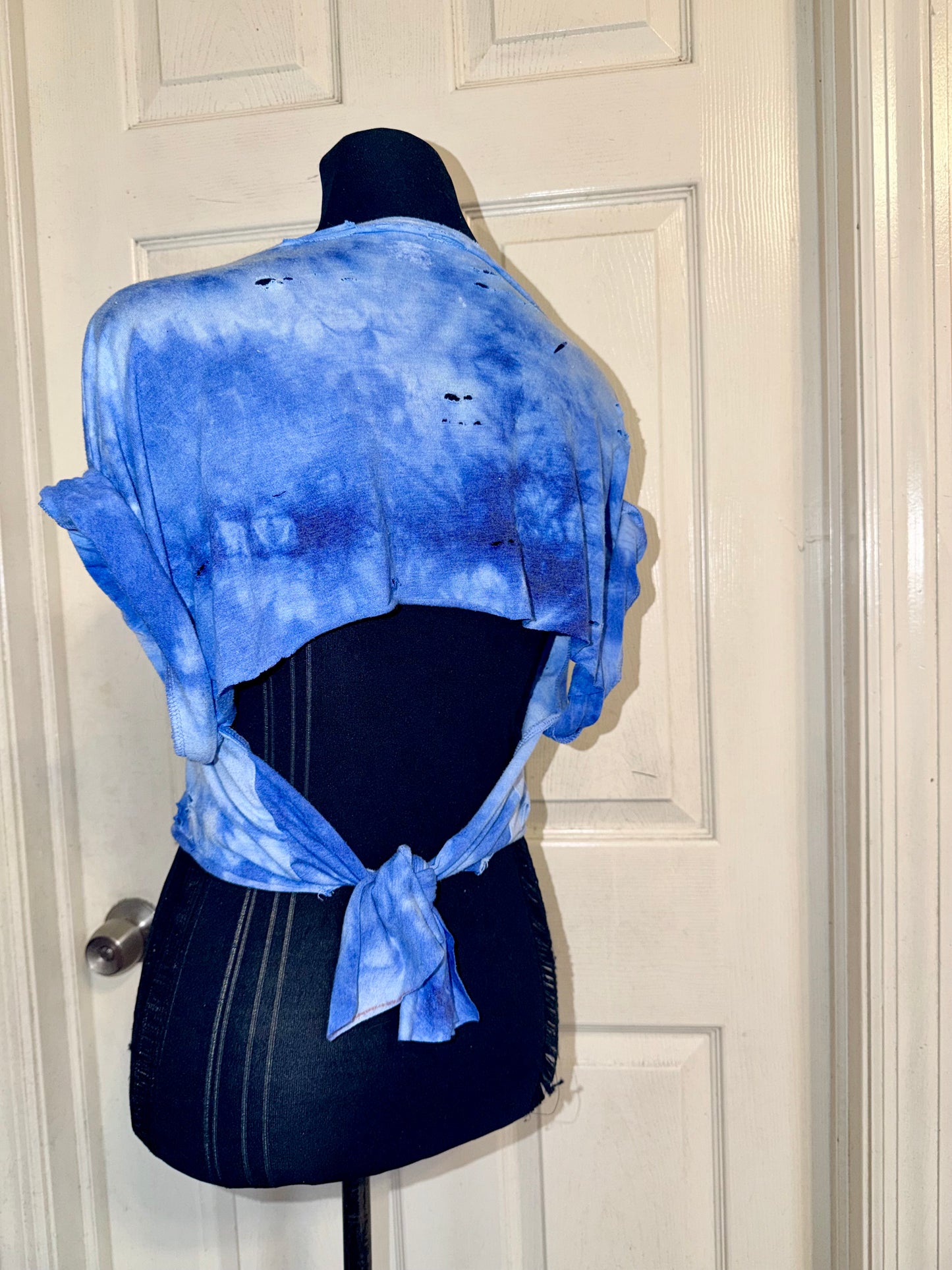 Sublime Distressed Open Tied Back Tee (as is)