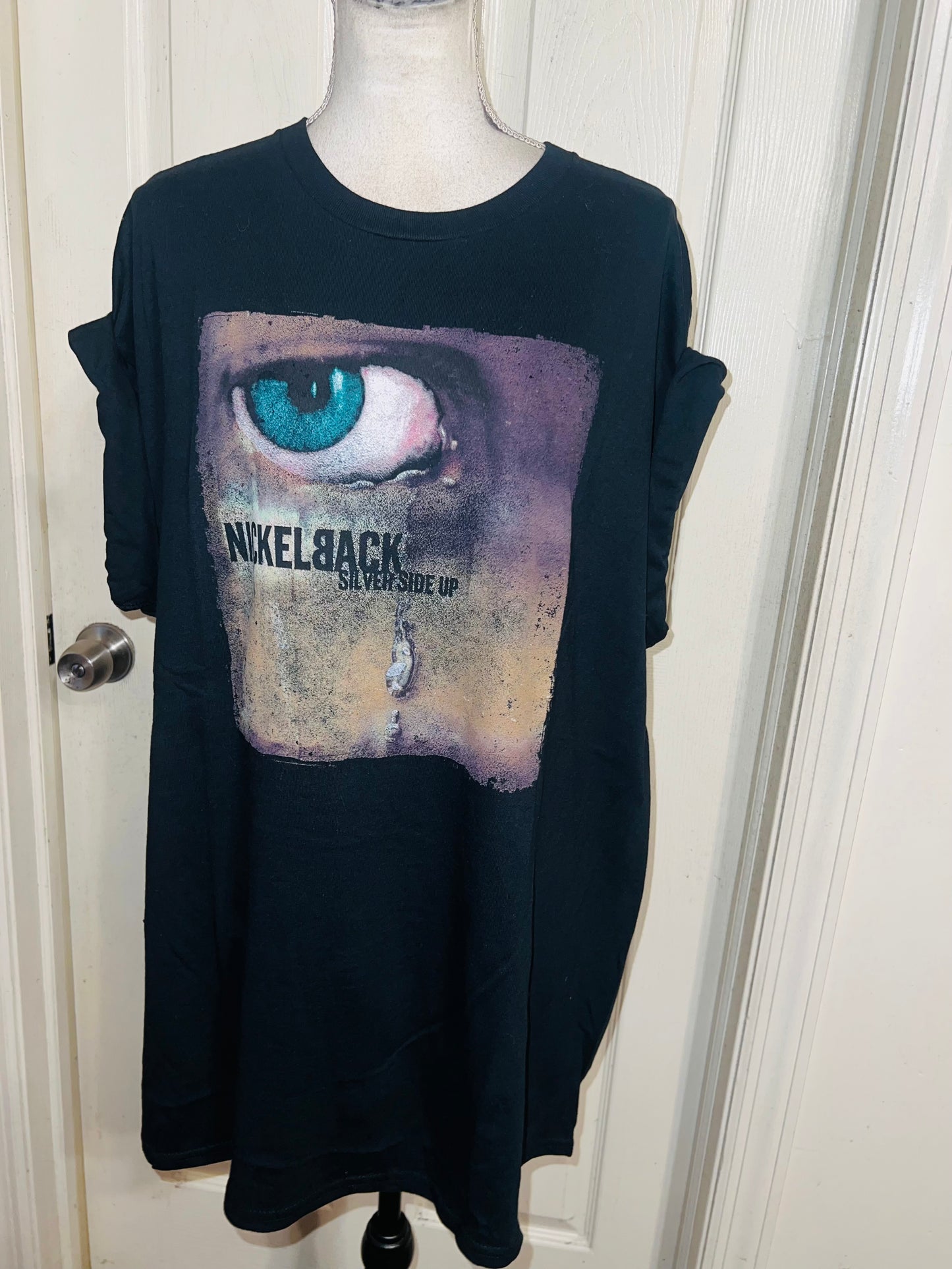 Nickelback Oversized Distressed Tee