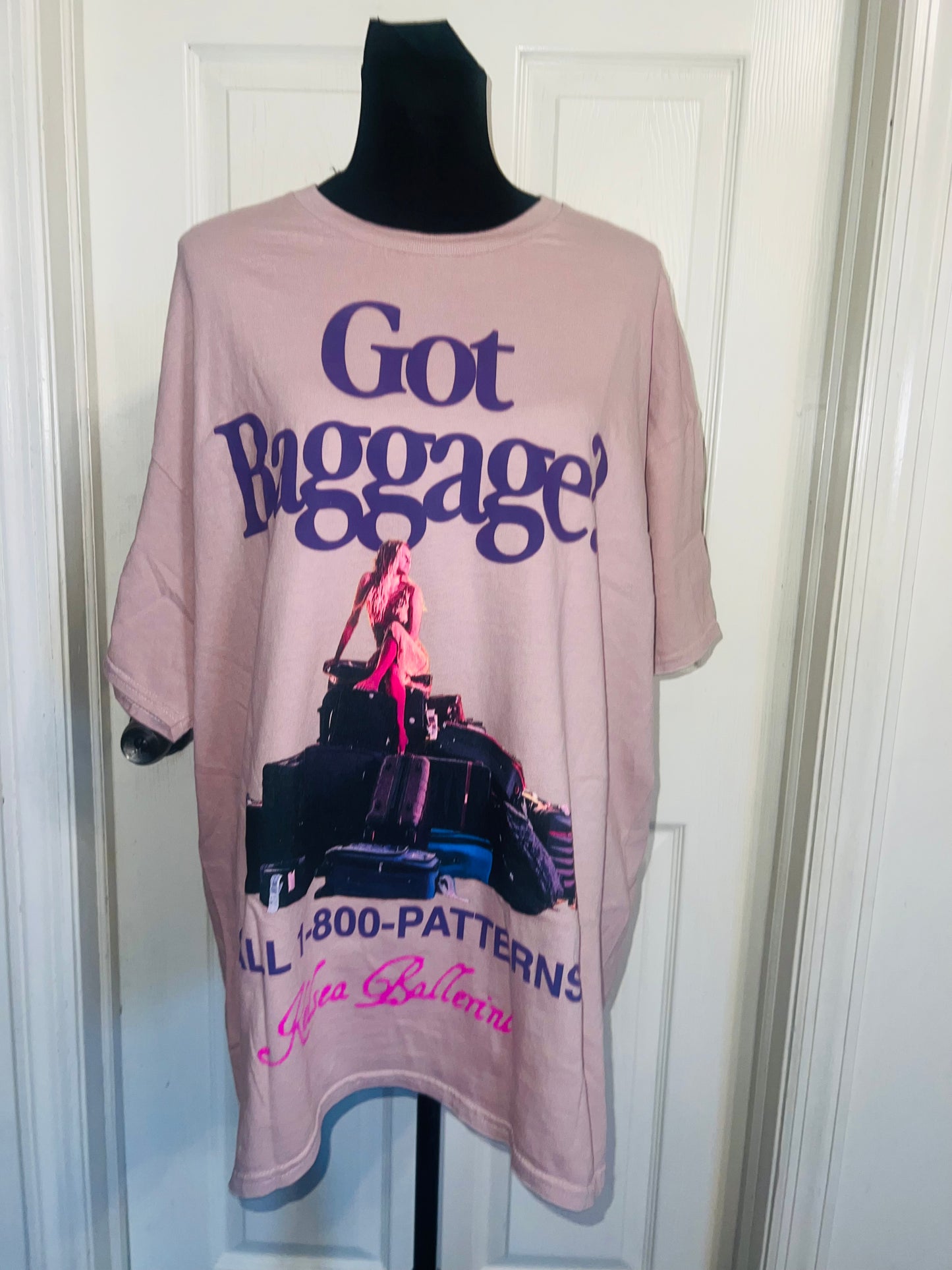 Kelsea Ballerini Oversized Distressed Tee