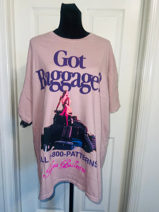 Kelsea Ballerini Oversized Distressed Tee