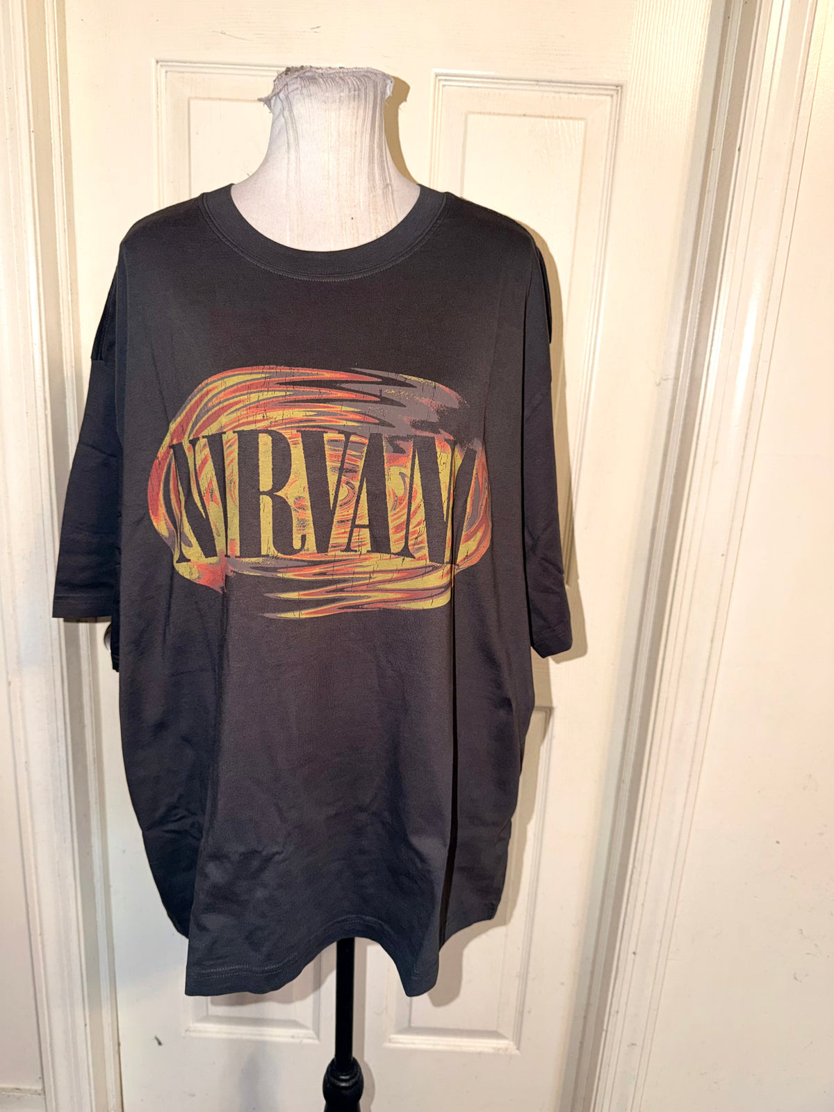 Nirvana Double Sided Oversized Tee