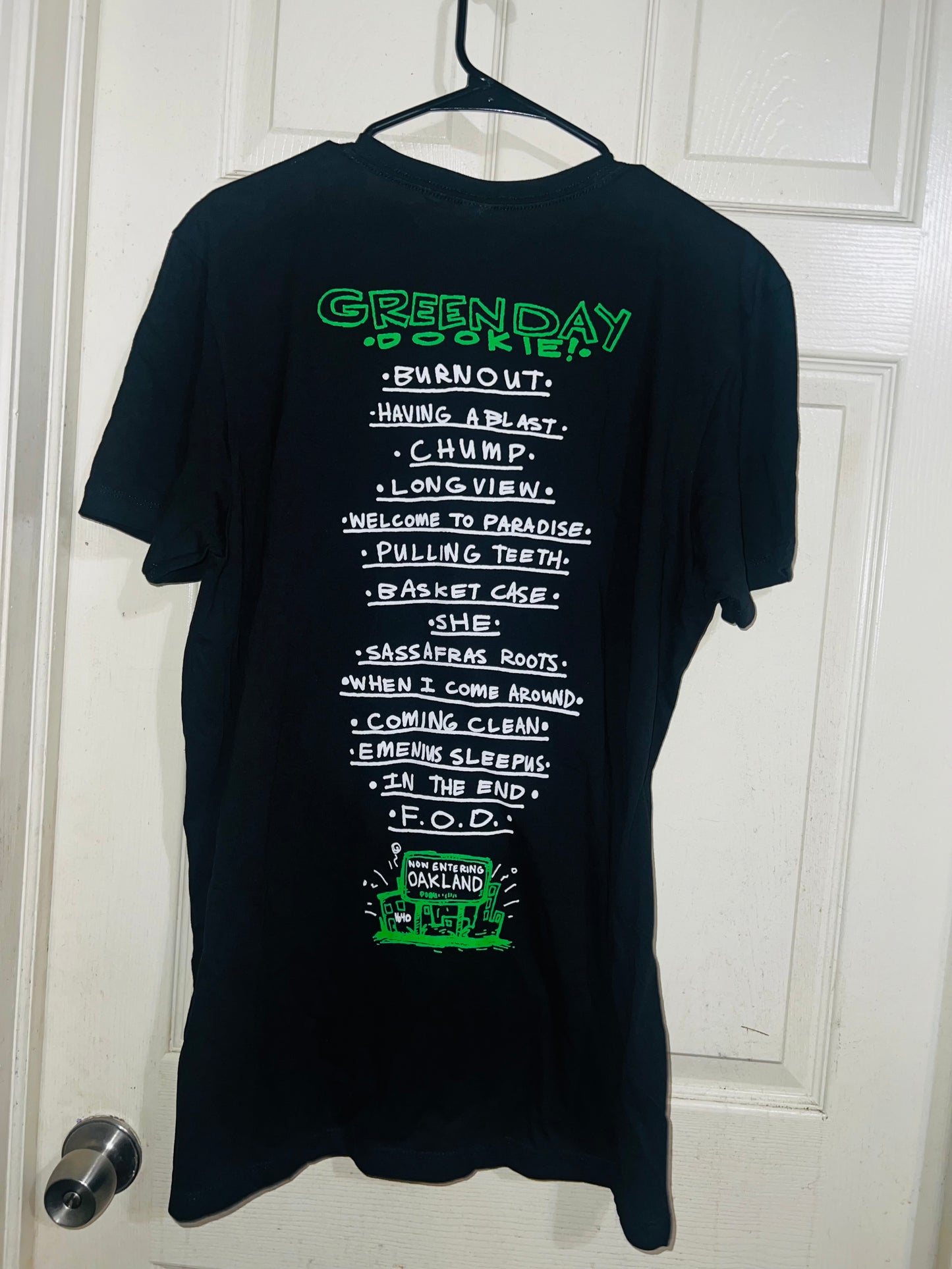 Green Day Double Sided Dookie Tee