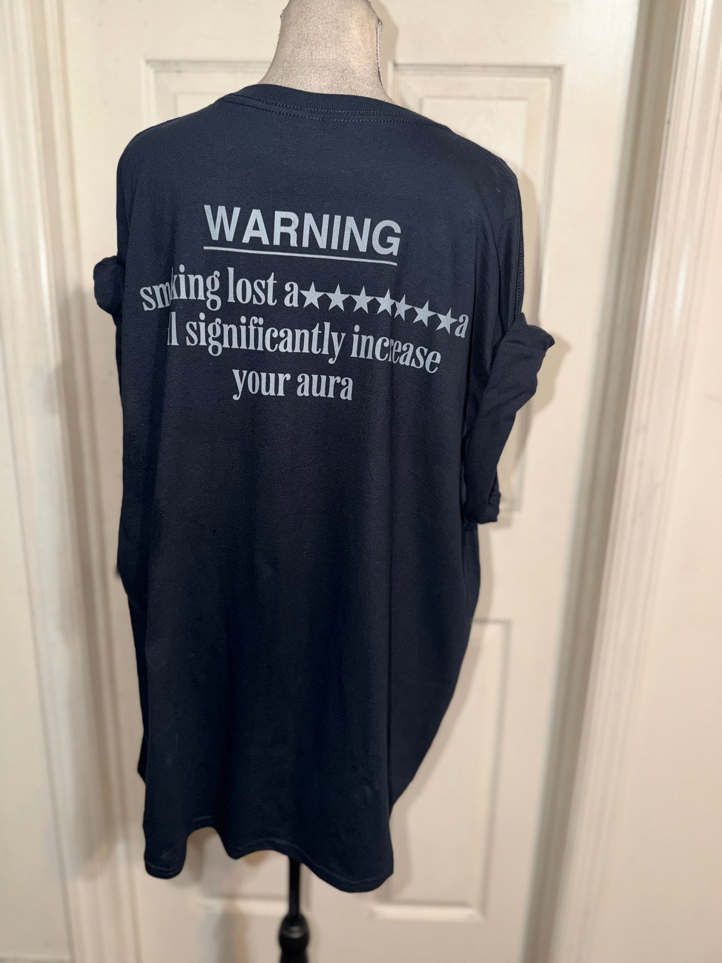 Machine Gun Kelly Double Sided Oversized Distressed Tee