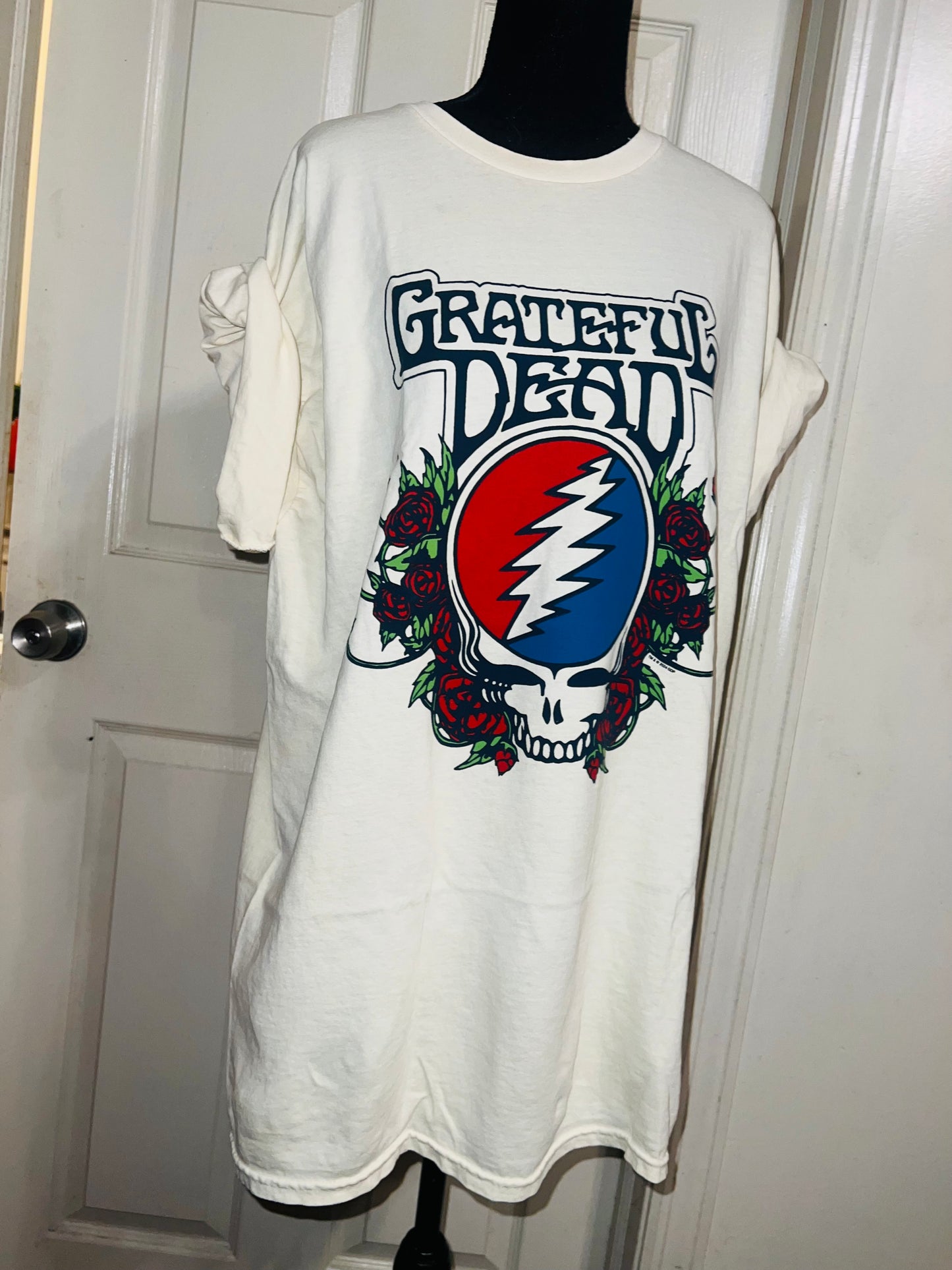 Grateful Dead Oversized Distressed Tee