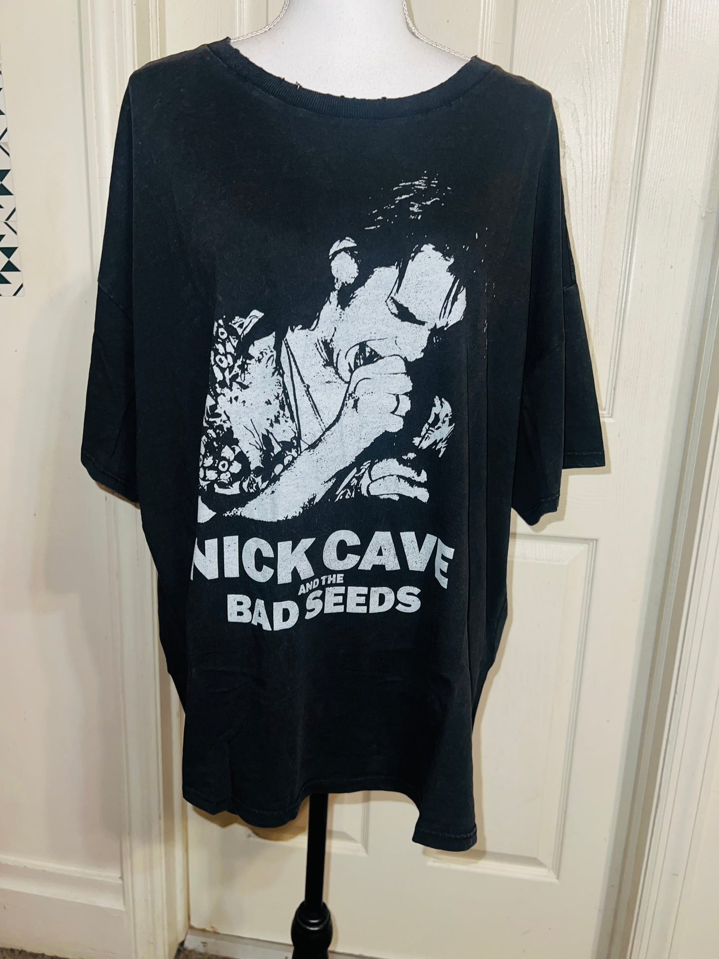 Nick Cave & The Bad Seeds Oversized Distressed Tee