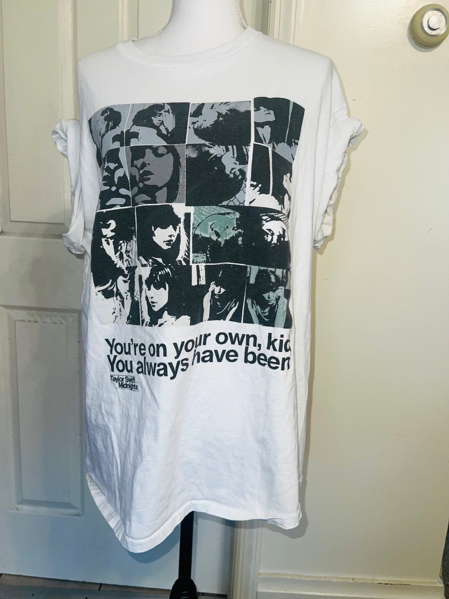 Taylor Swift Oversized Distressed Tee