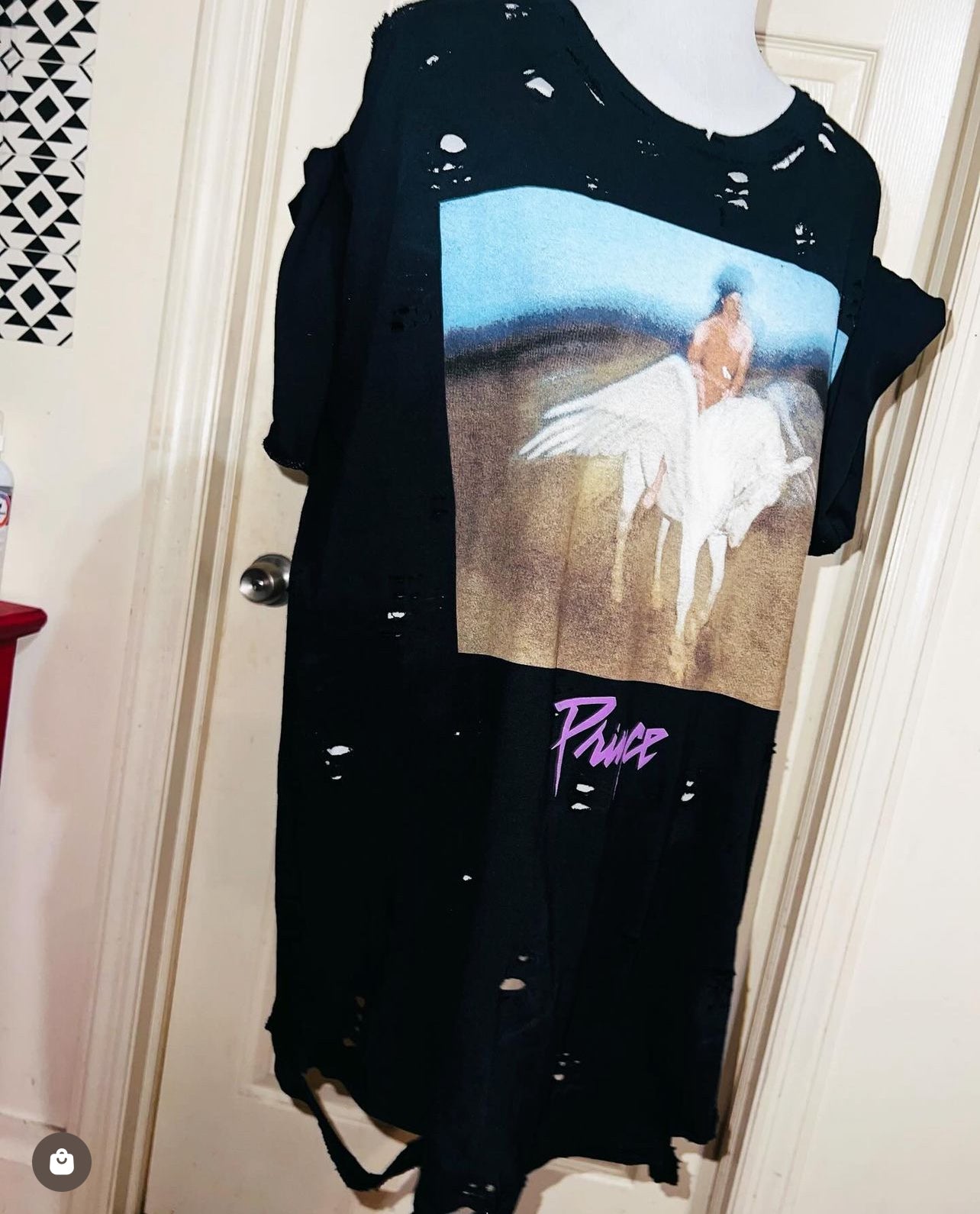 Prince Oversized Distressed Tee