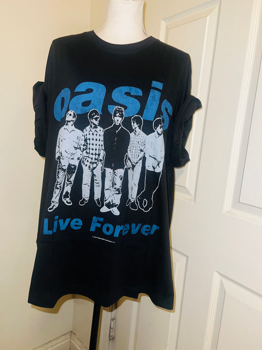 Oasis Oversized Distressed Tee