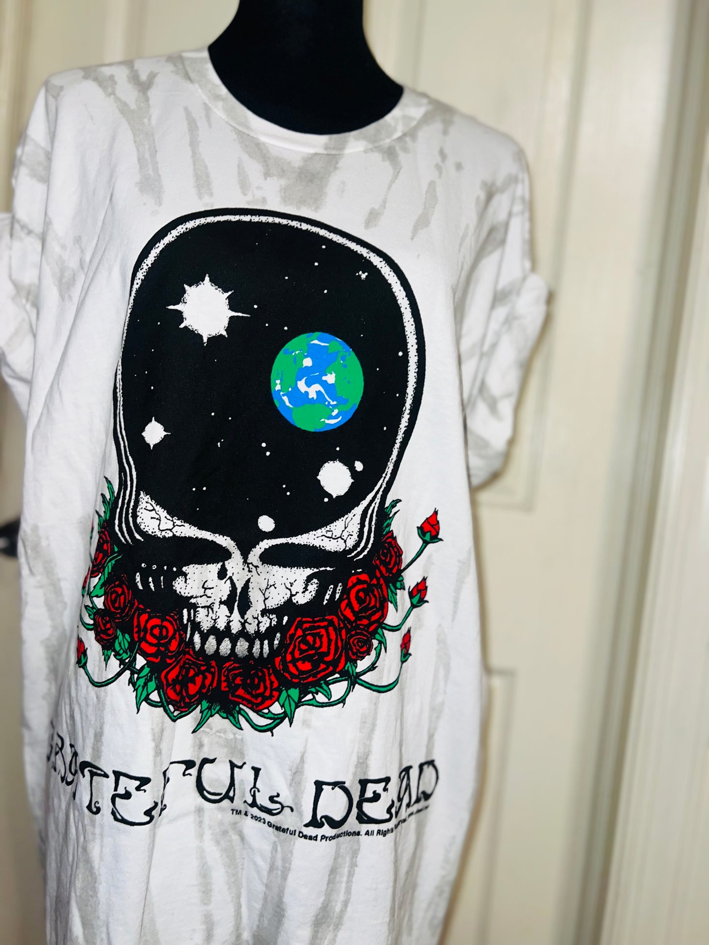 Grateful Dead Oversized Distressed Tee