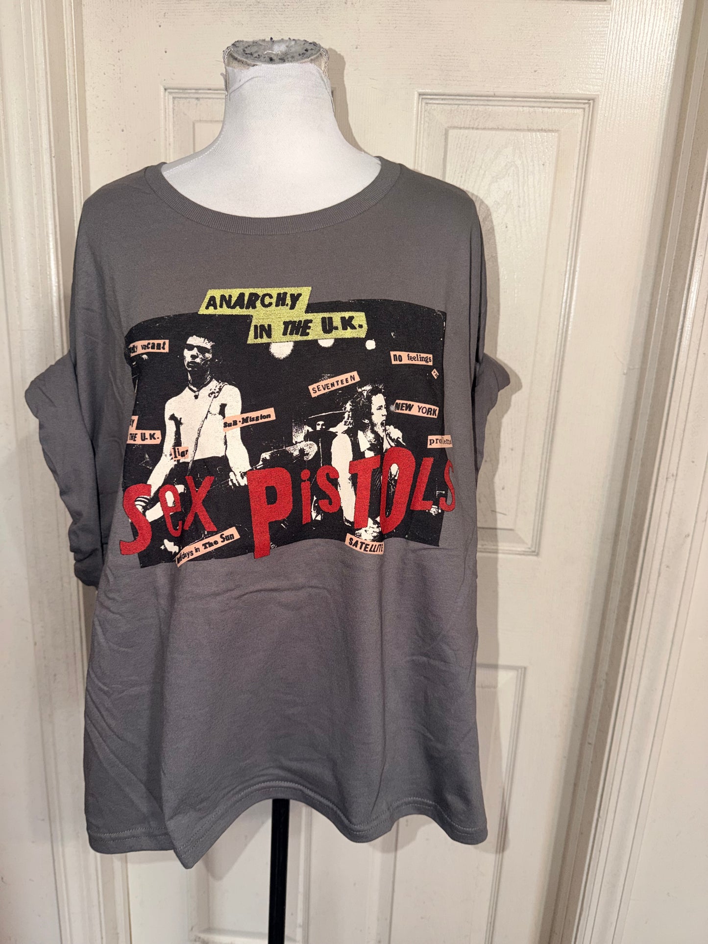 The Sex Pistols Oversized Distressed Tee