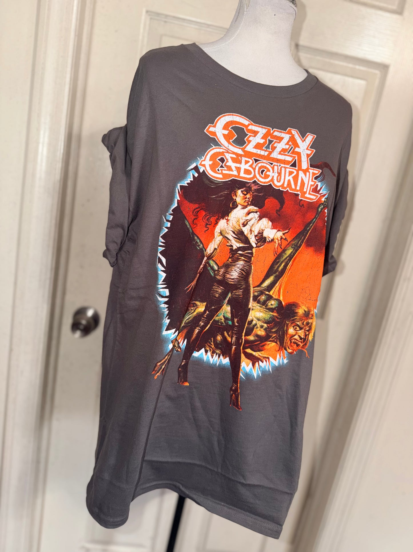 Ozzy Osbourne Oversized Distressed Tee