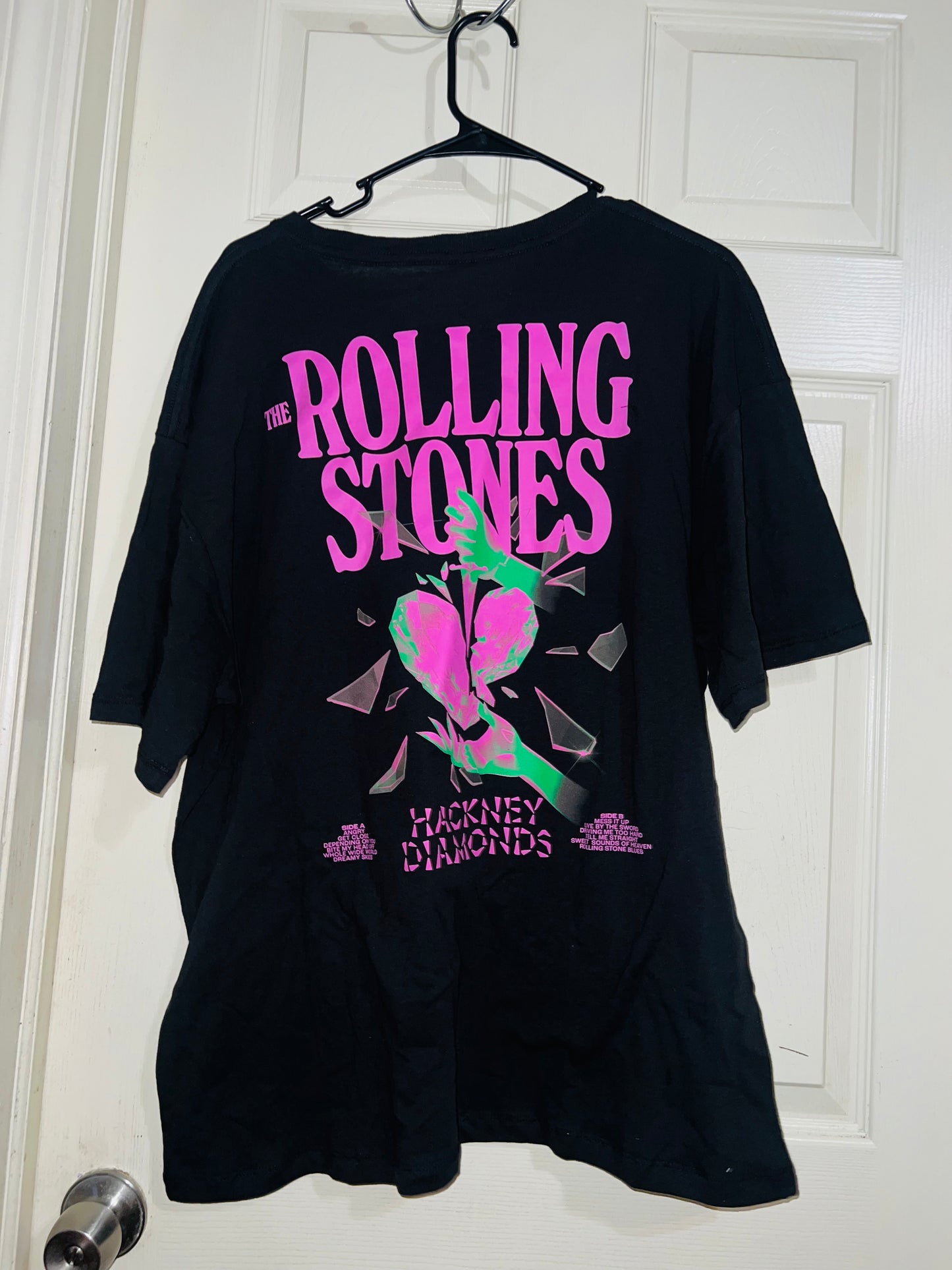 The Rolling Stones Double Sided Distressed Tee