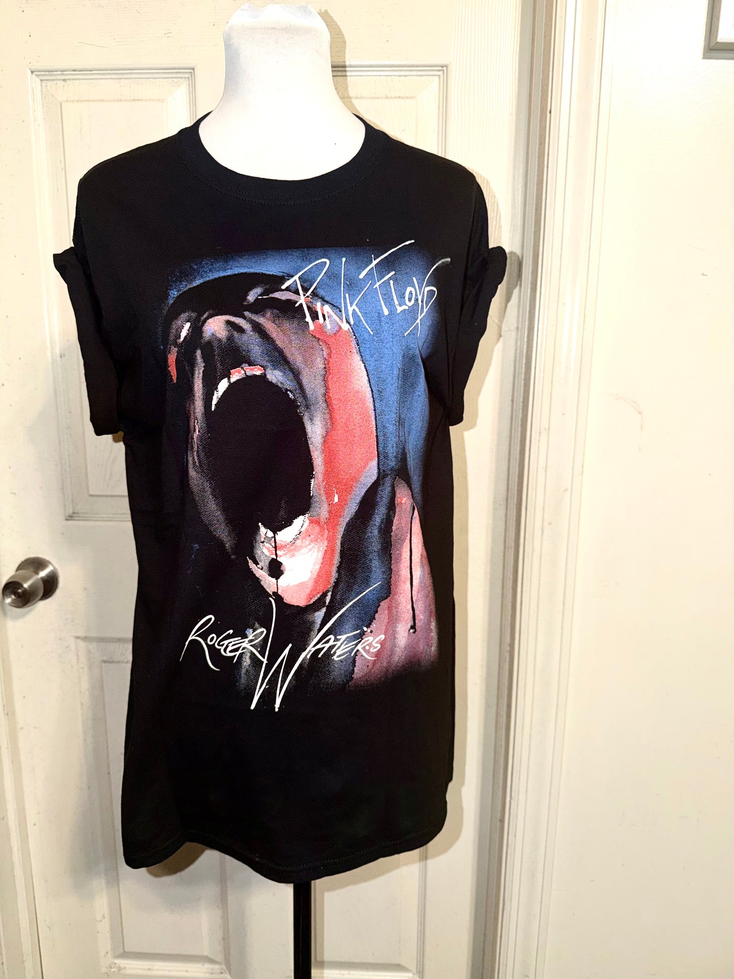 Pink Floyd Roger Waters Oversized Double Sided Distressed Tee