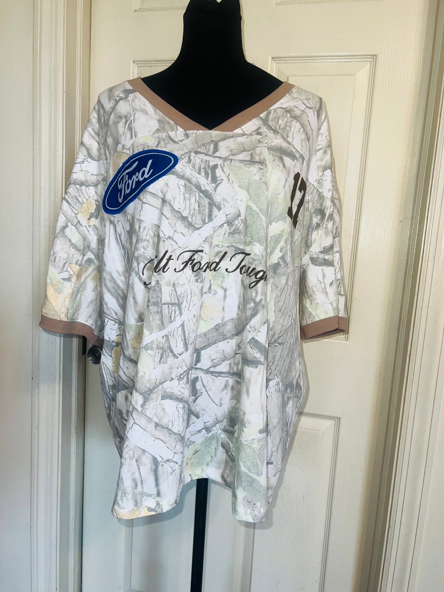 Ford Oversized Distressed Jersey Tee