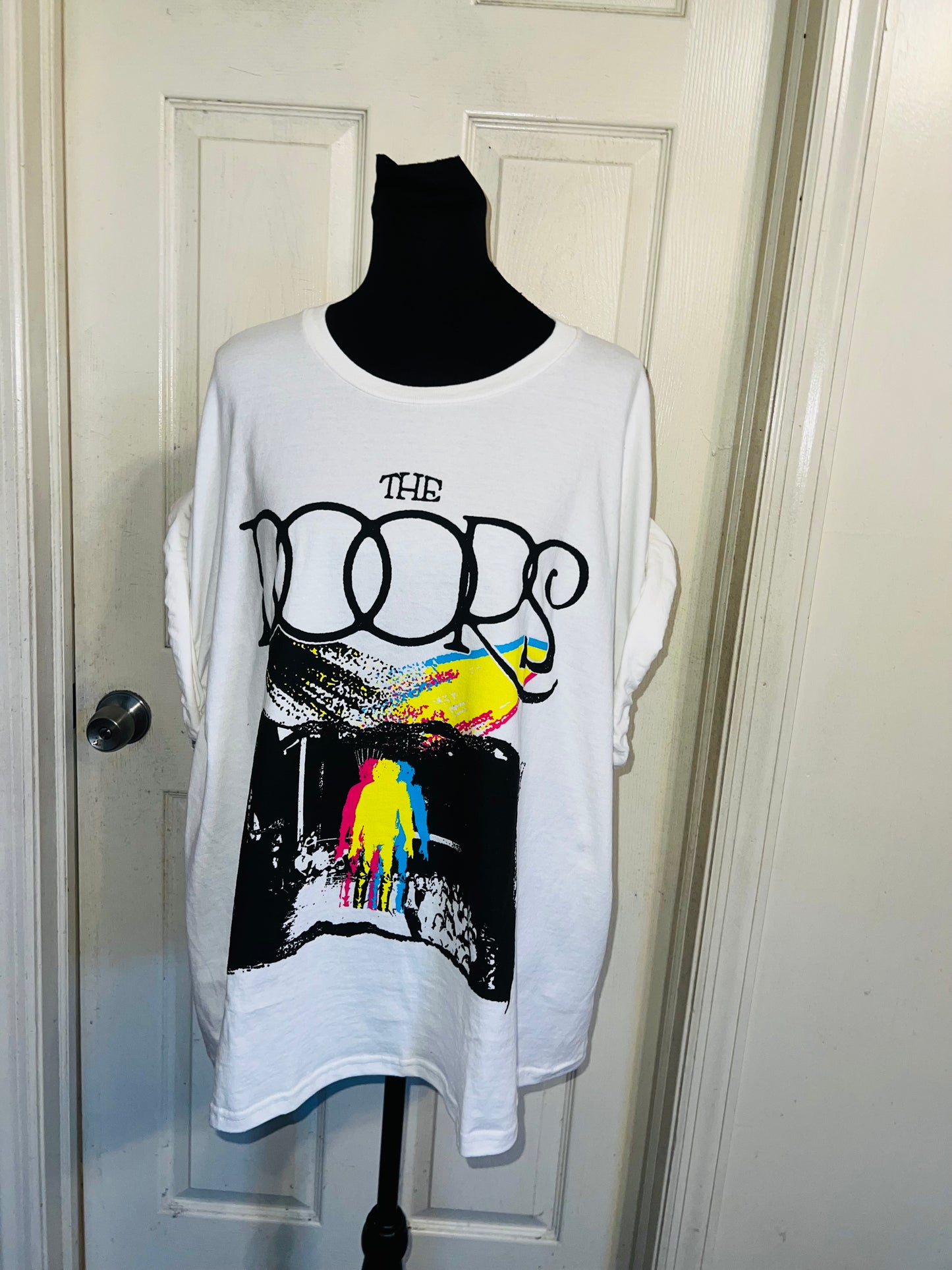 The Doors Double Sided Oversized Distressed Tee