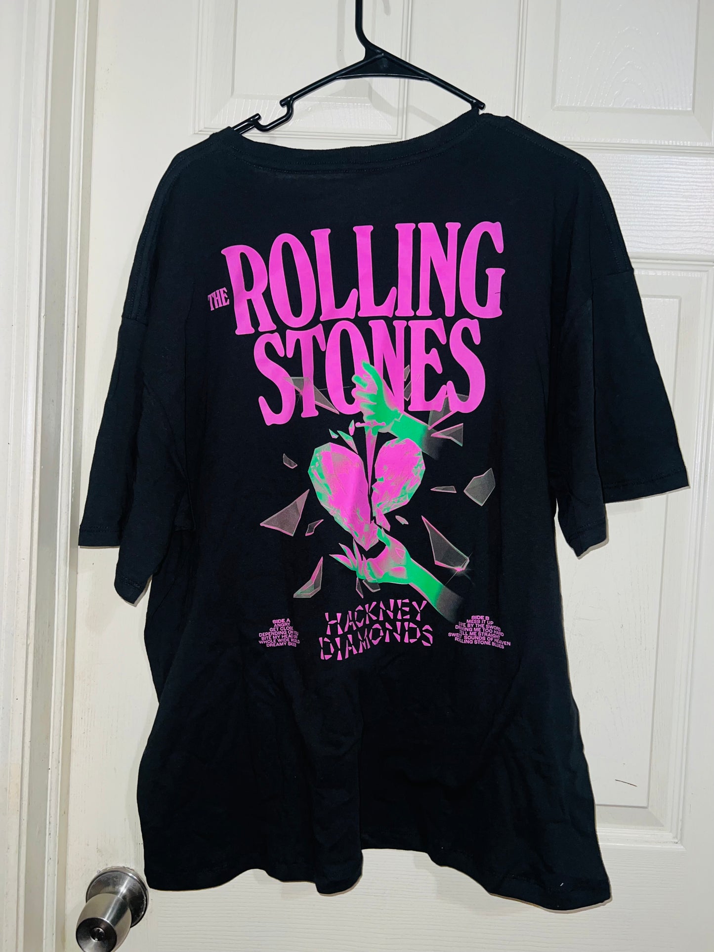 The Rolling Stones Double Sided Distressed Tee