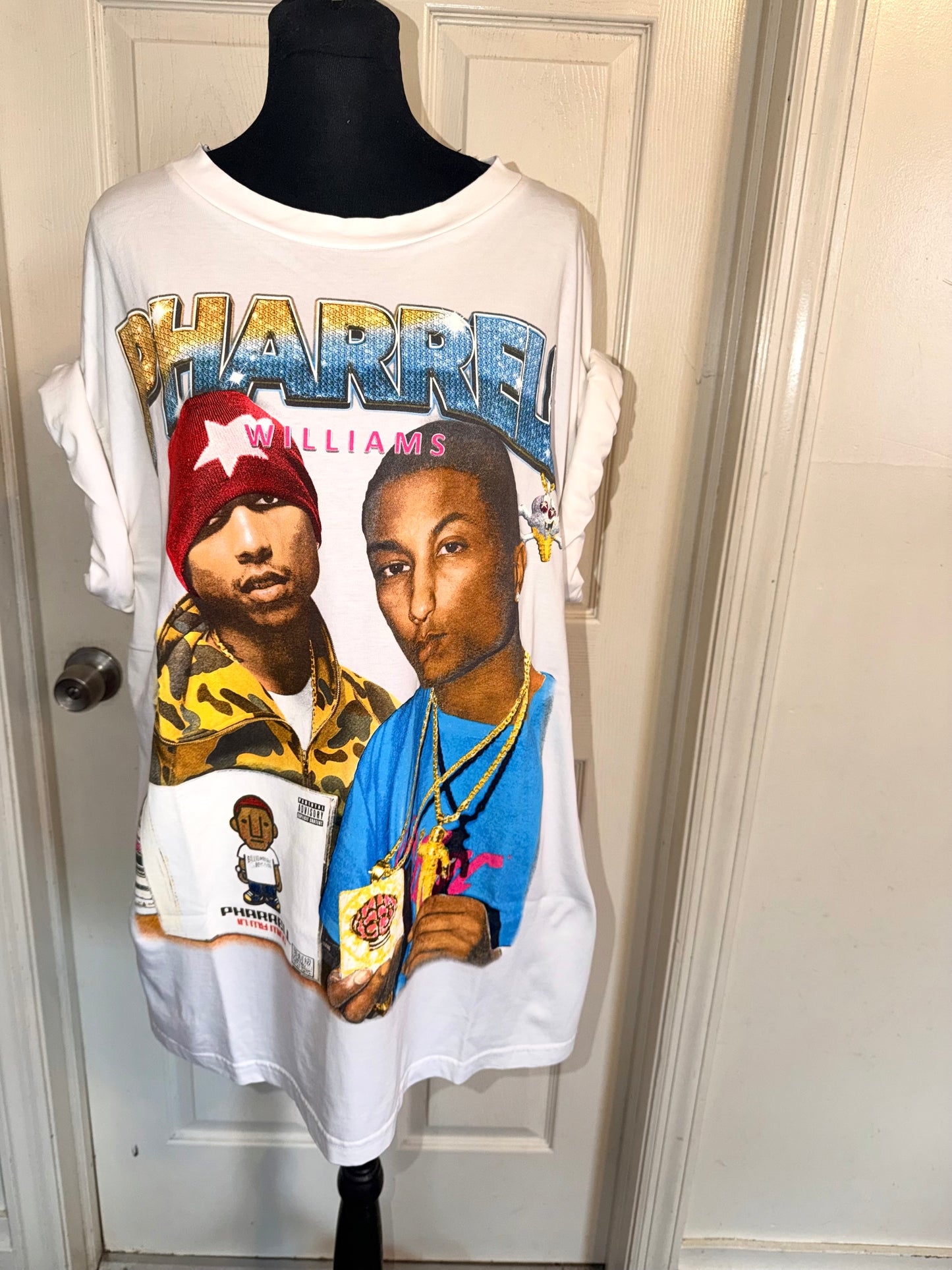Pharrell Williams Double Sided Oversized Tee