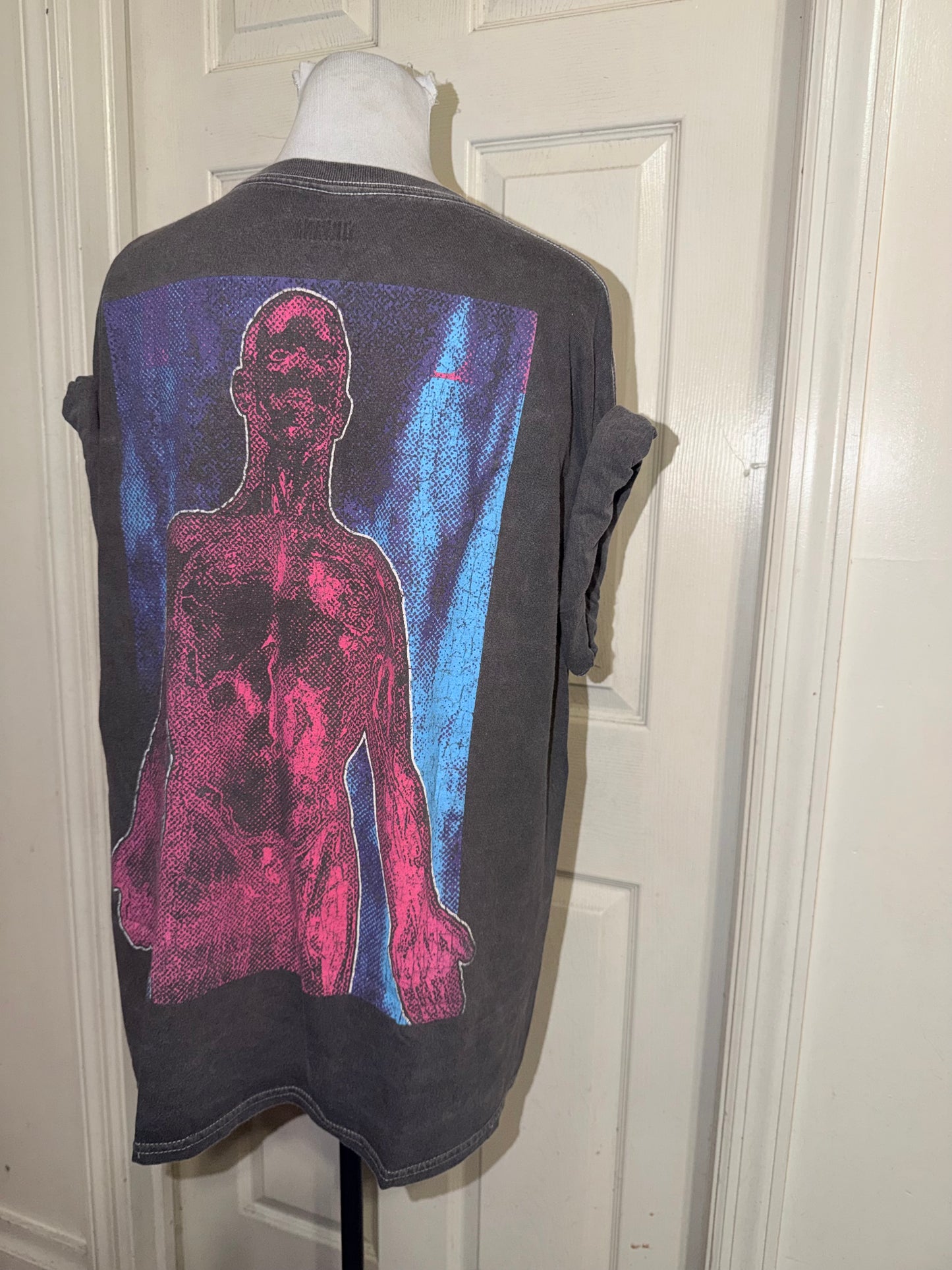 Nirvana Double Sided Oversized Distressed Tee (Copy)