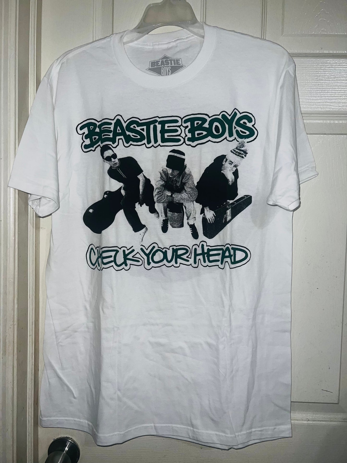 Beastie Boys Double Sided Oversized Distressed Tee