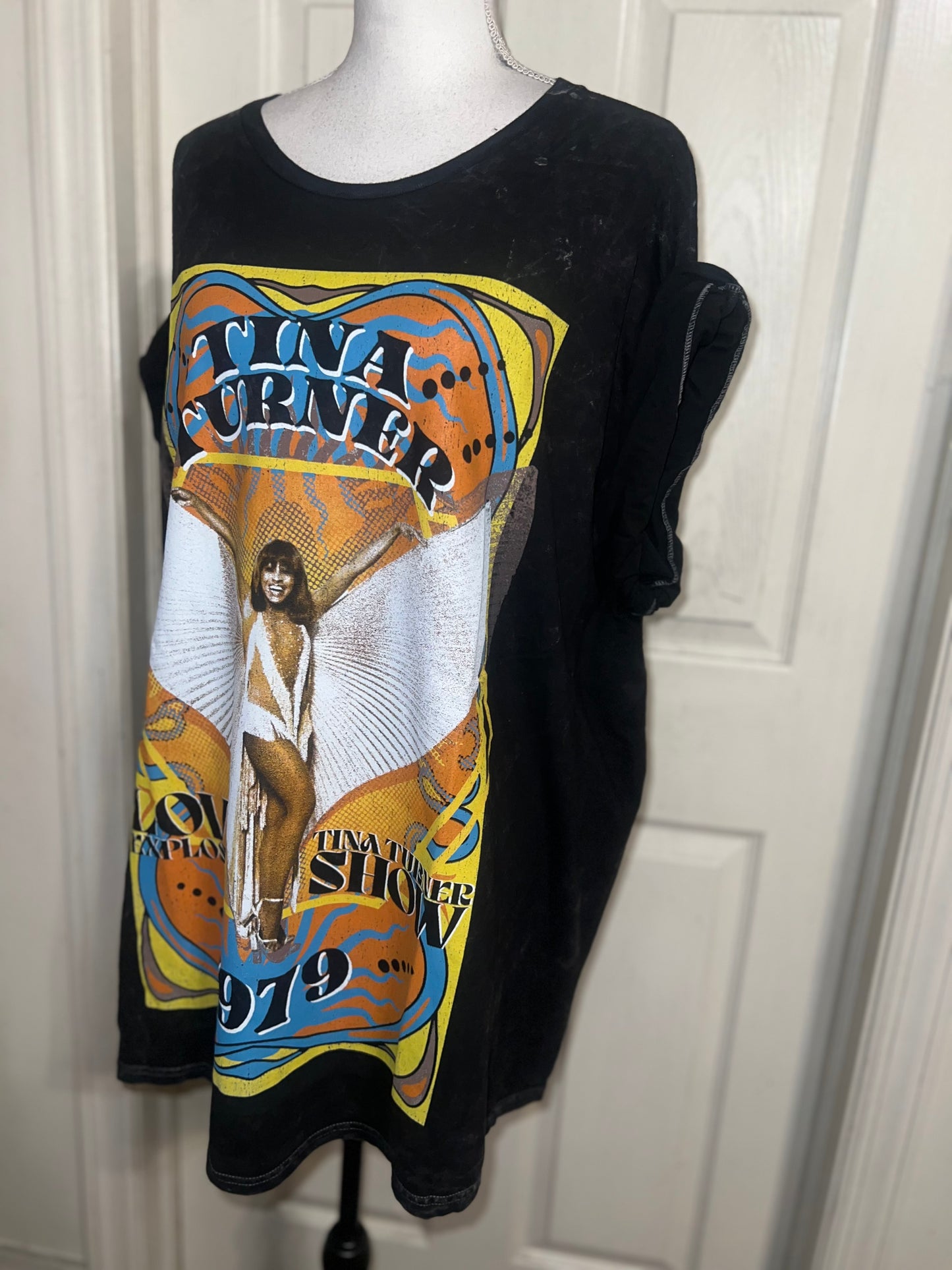 Tina Turner Oversized Distressed Tee