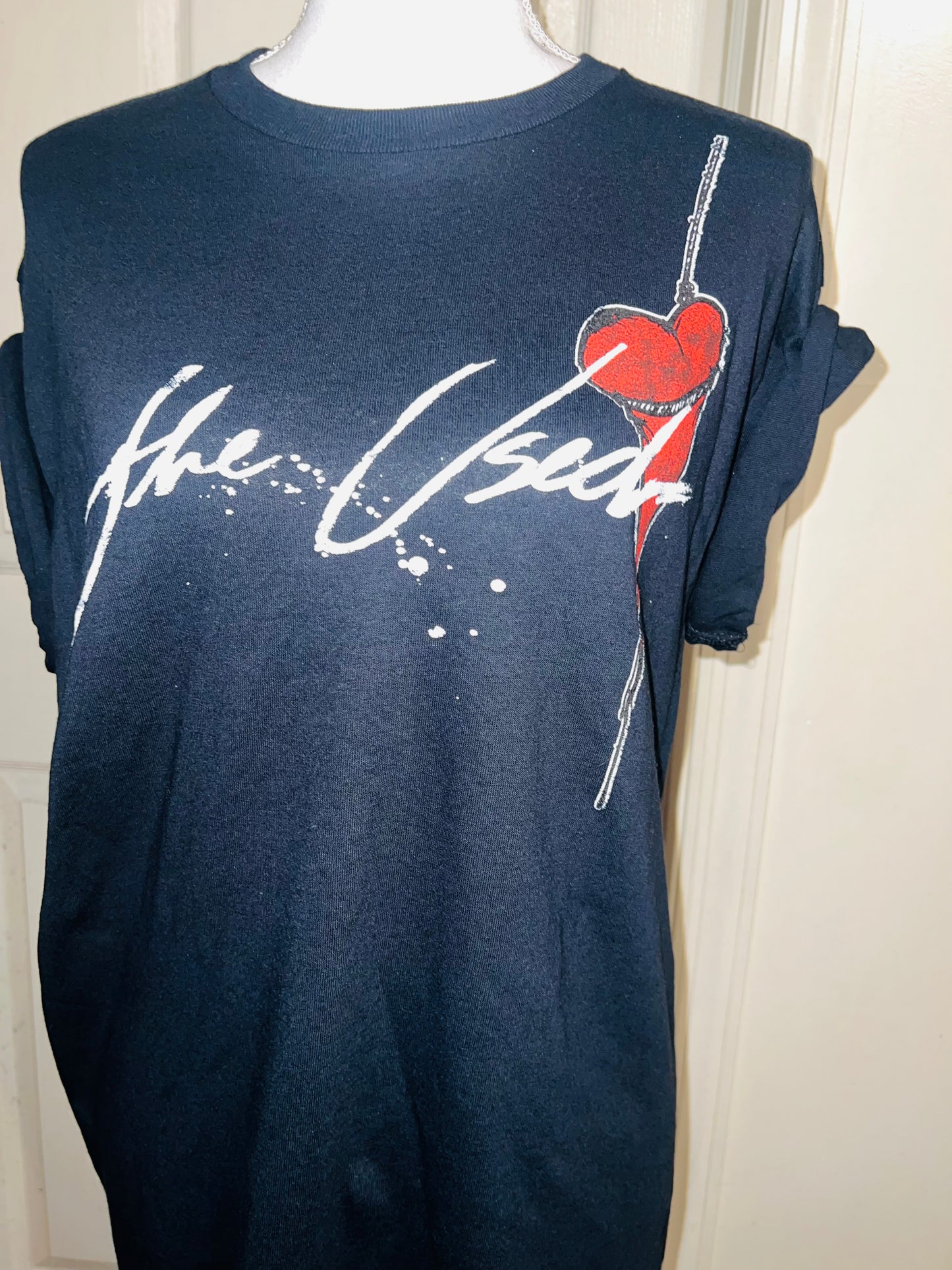 The Used Oversized Distressed Tee