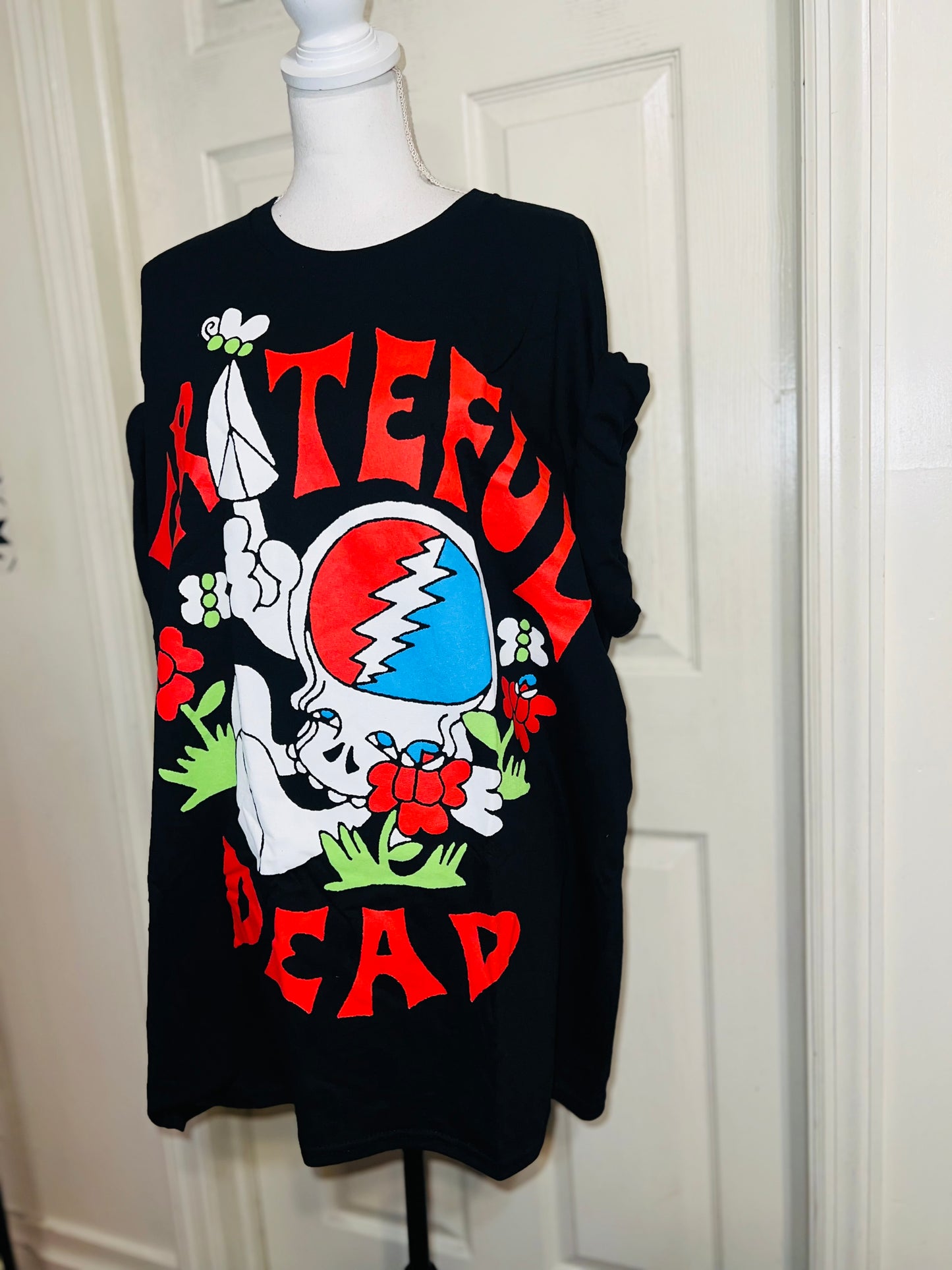 Grateful Dead Oversized Distressed Tee