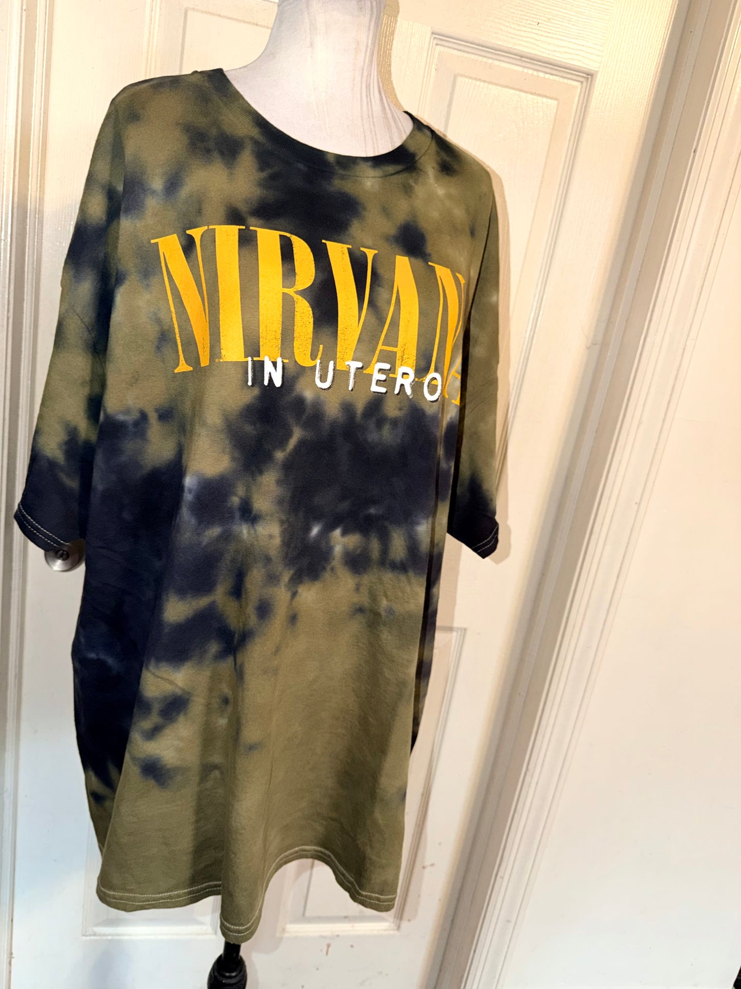 Nirvana Double Sided Oversized Tee