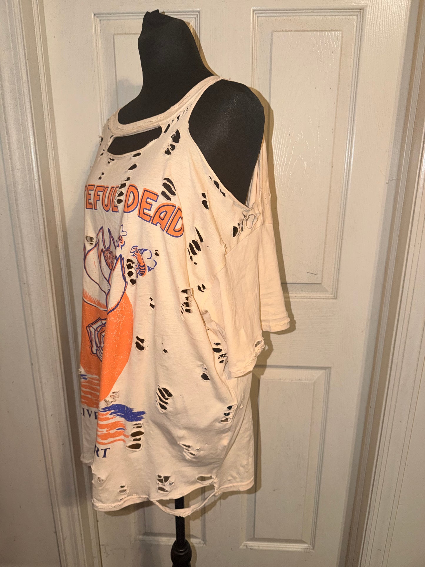 Grateful Dead Oversized Distressed Tee (as is)