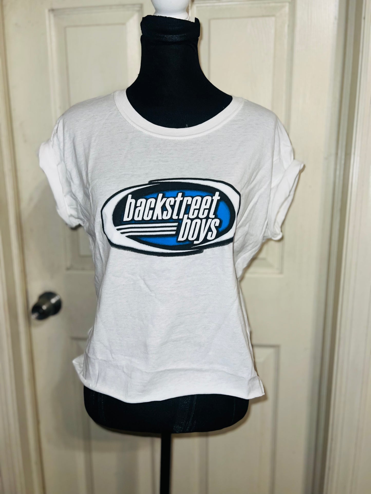 Backstreet Boys Distressed Baby Tee