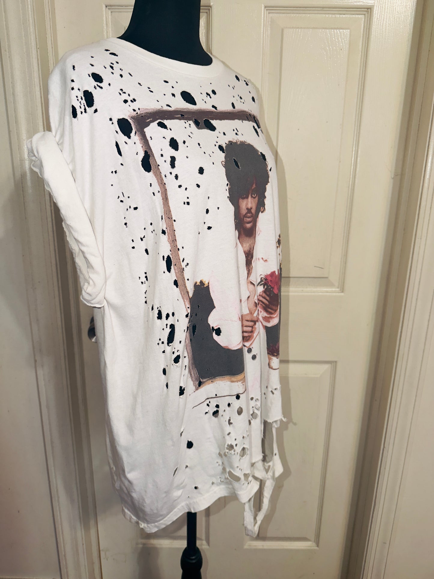 Prince Oversized Distressed Tee