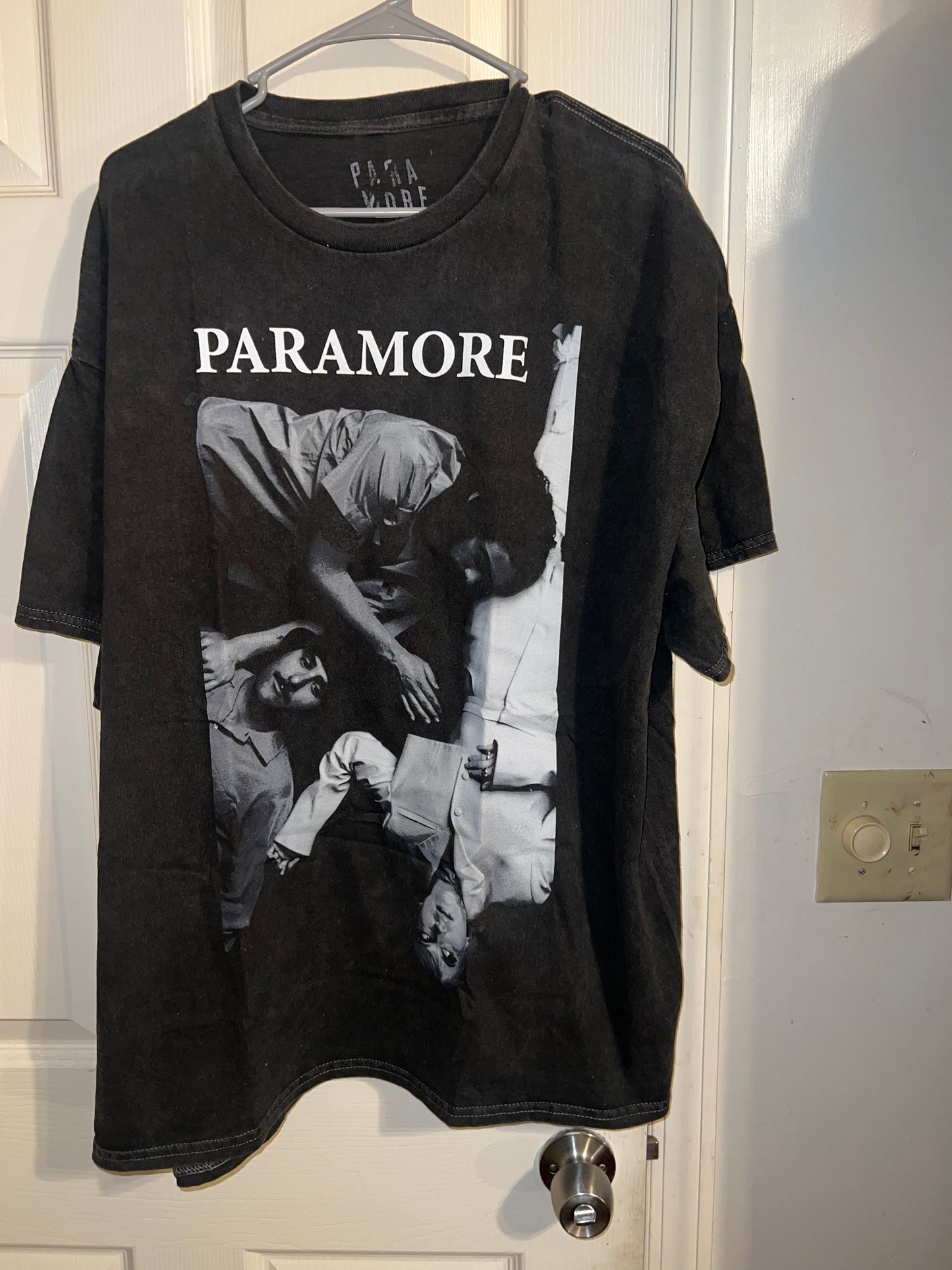 Paramore Oversized Distressed Tee